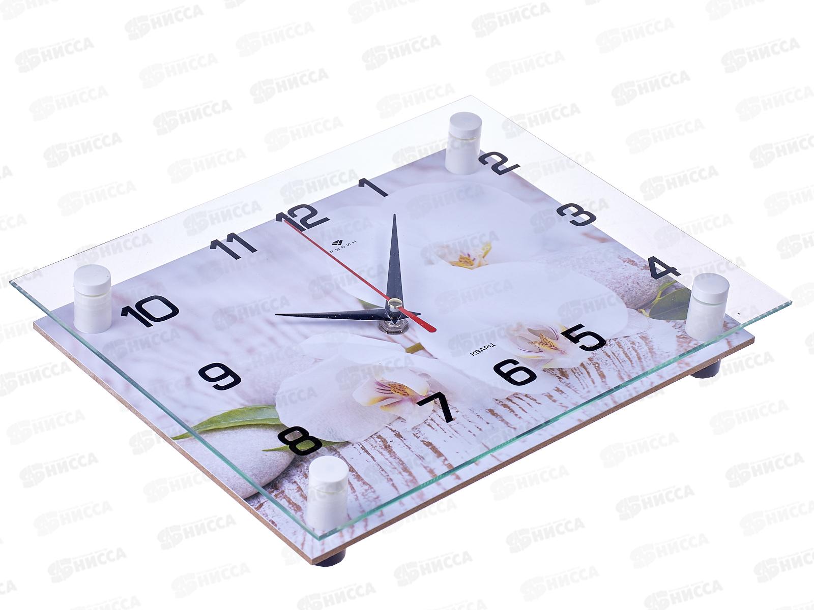 Часы настенные &quot21 Век&quot 2026-113 Спа.Белые орхидеи