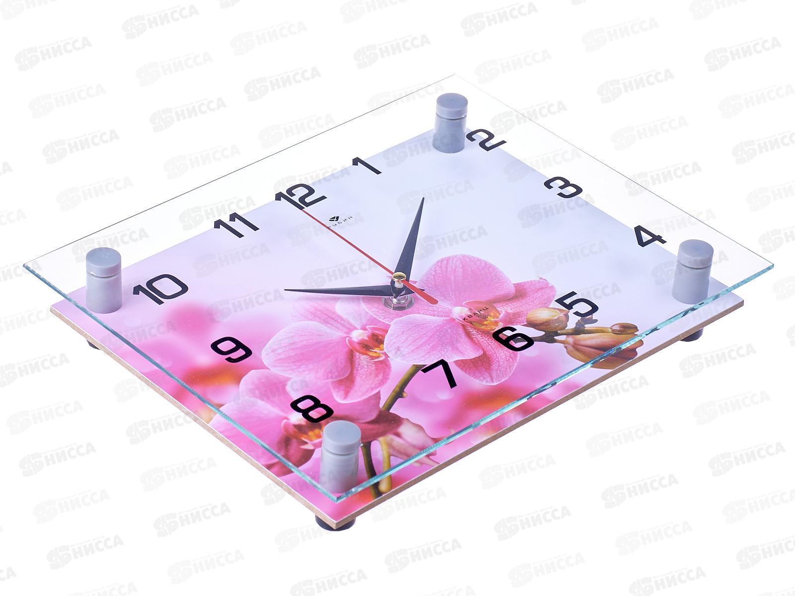 Часы настенные &quot21 Век&quot 2026-800 (10) Розовая Орхидея