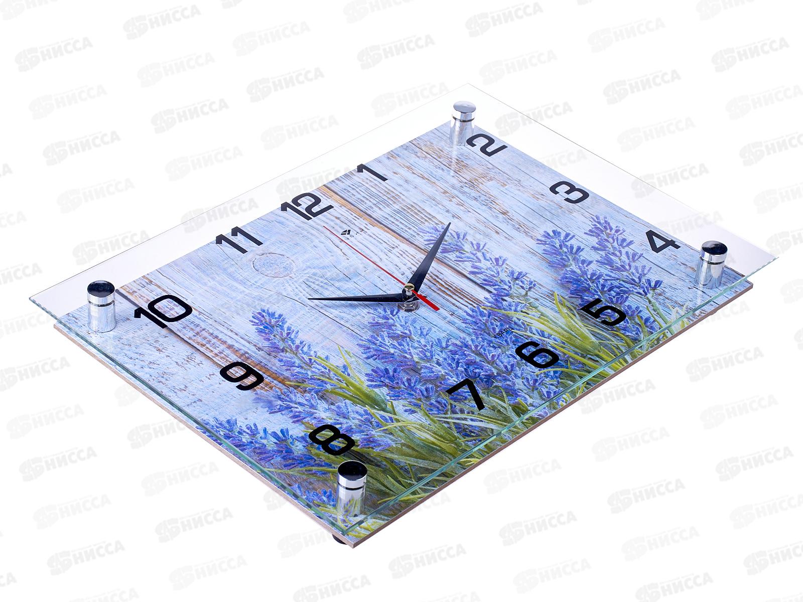 Часы настенные &quot21 Век&quot 2535-069 Фиолетовые цветы