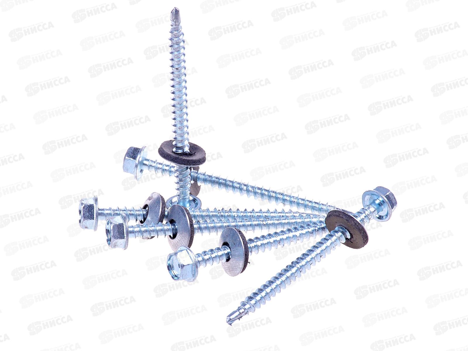 Саморез кровельный 4,8*64 (150шт) цинк, ГОСКРЕП контейнер