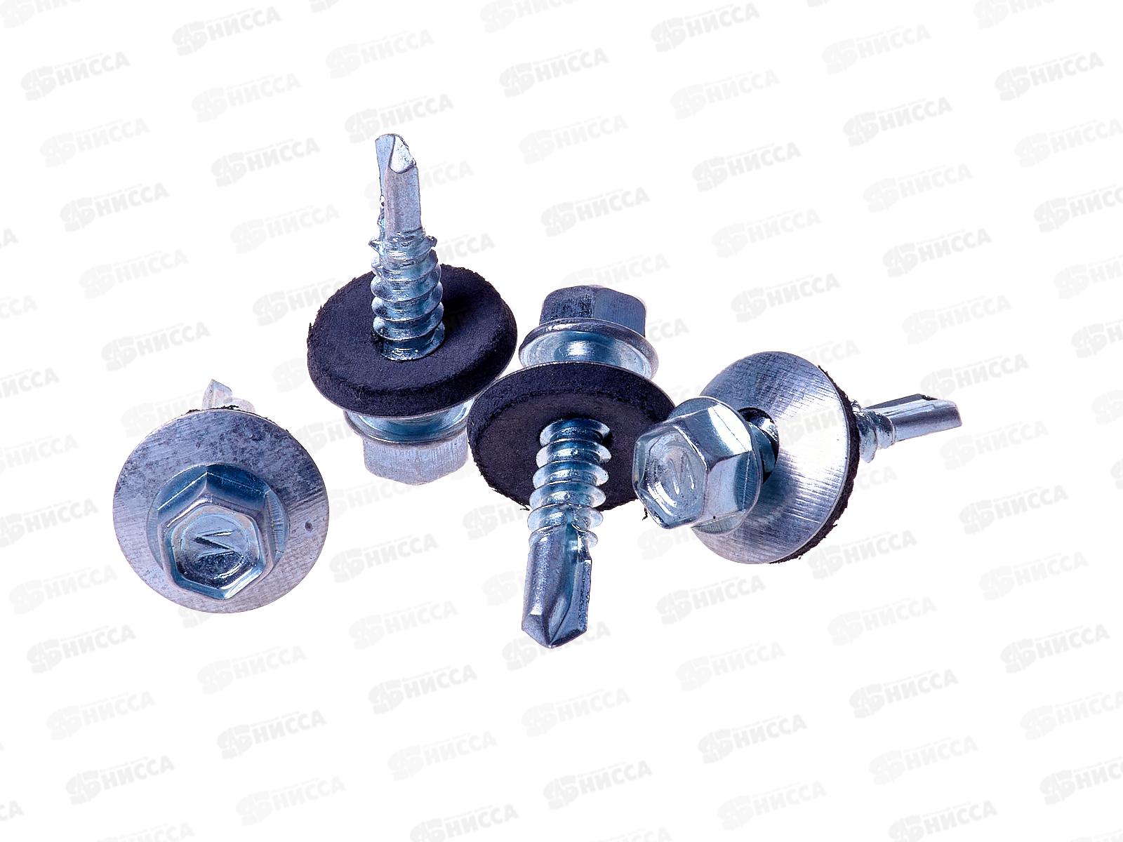 Саморез кровельный 5,5*25 (60шт) цинк, ГОСКРЕП контейнер