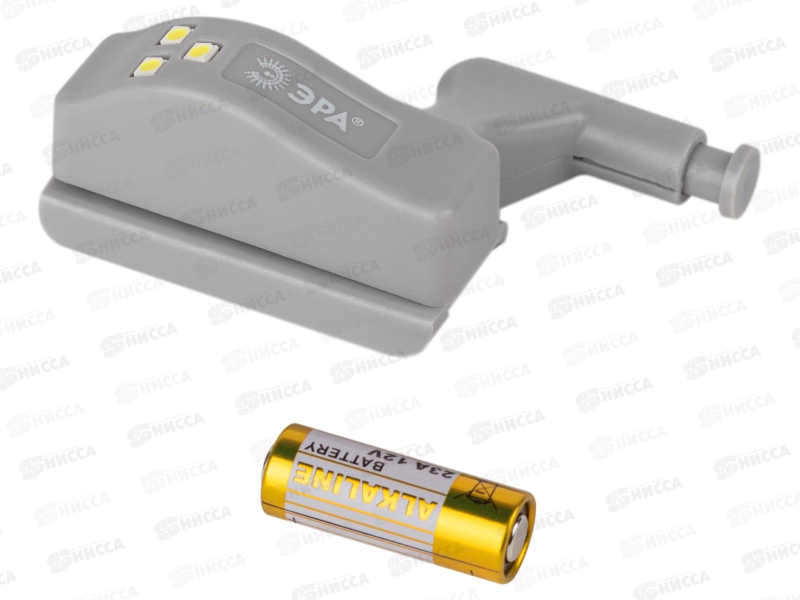 Фонарь ЭРА SB-401, Пушлайт, на петлю в шкаф   *12/48