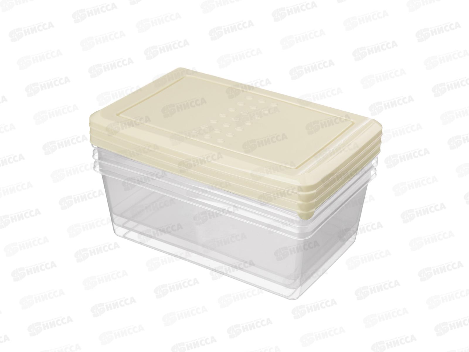 Контейнер для продуктов &quotAsti&quot прямоугольный 1,05л 3шт 221100925/01 *10