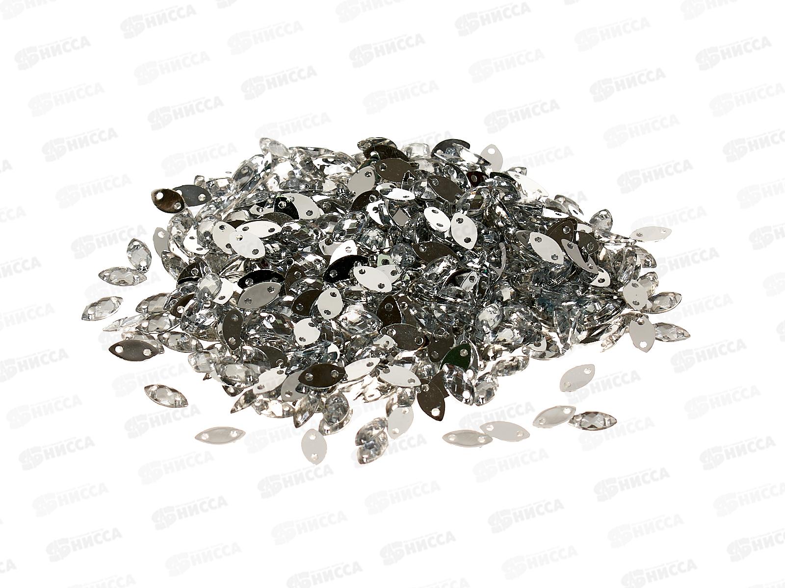 Стразы пришивные АЛЬТ &quotЛодочка&quot, 10 цв.2-337/01*12