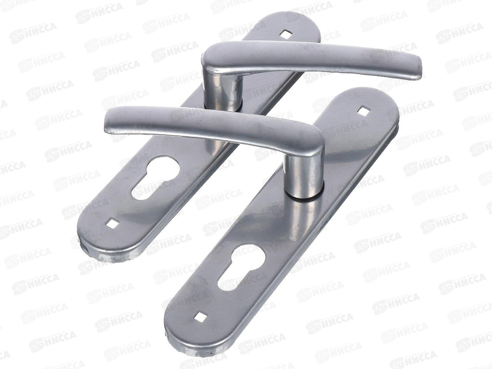 Замок врезной Птимаш ЗВ4-3.08 хром Стяжки *10 839