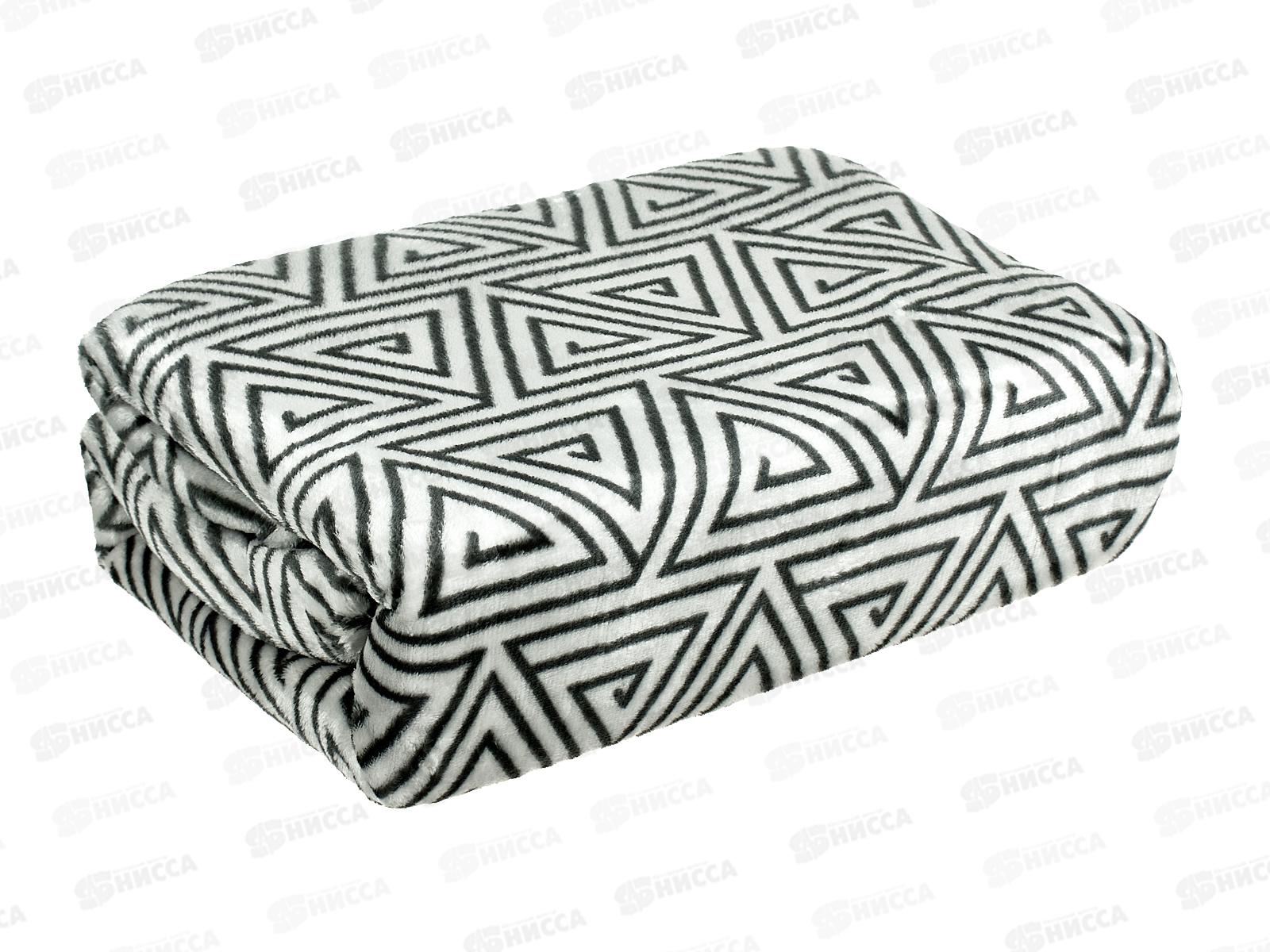 Плед Texrepublic 150*200 TF FN F145GY b Греция треугольная