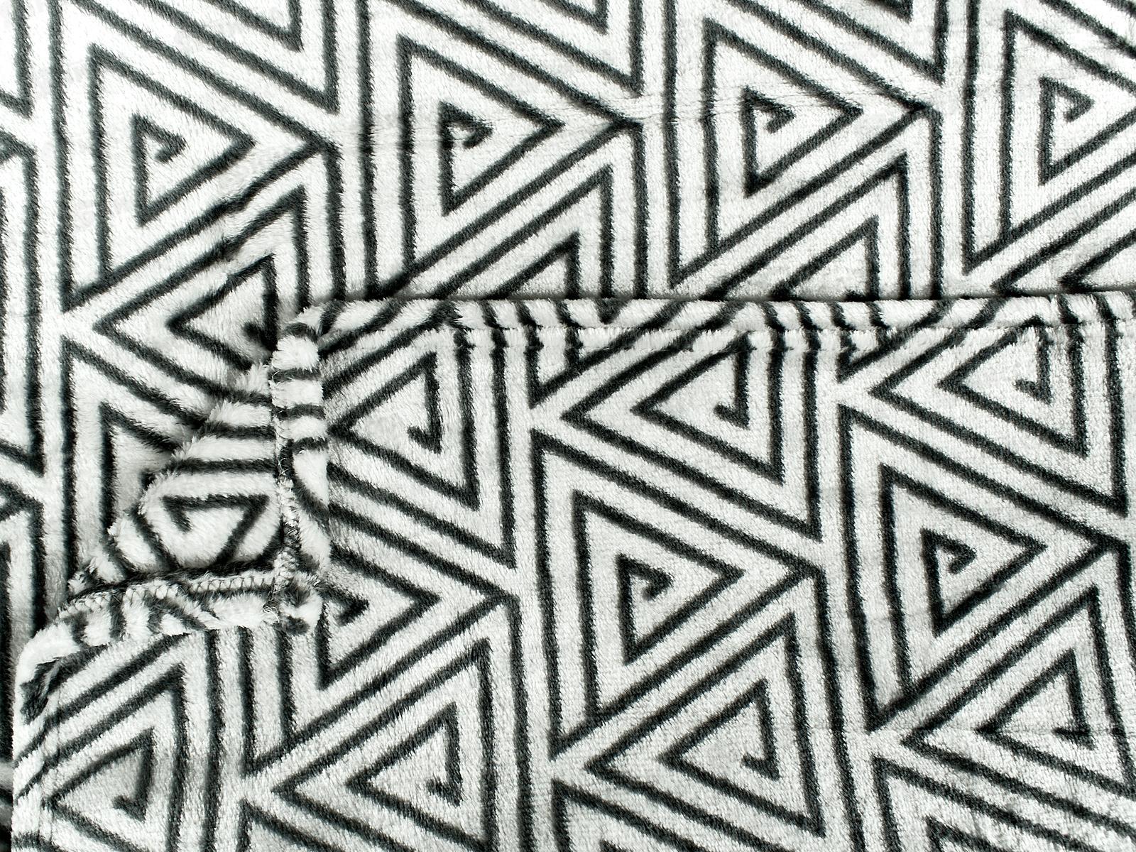 Плед Texrepublic 150*200 TF FN F145GY b Греция треугольная