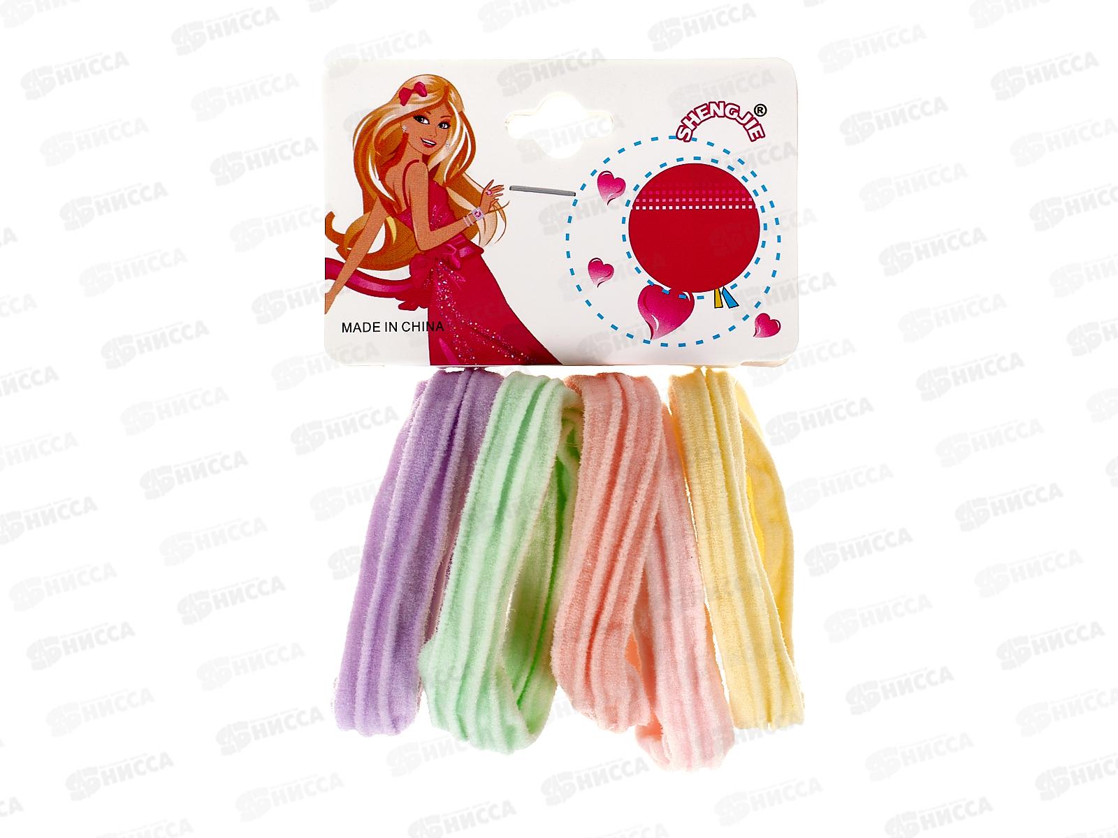 Резинка для волос 60шт ткань (064004)   Ж