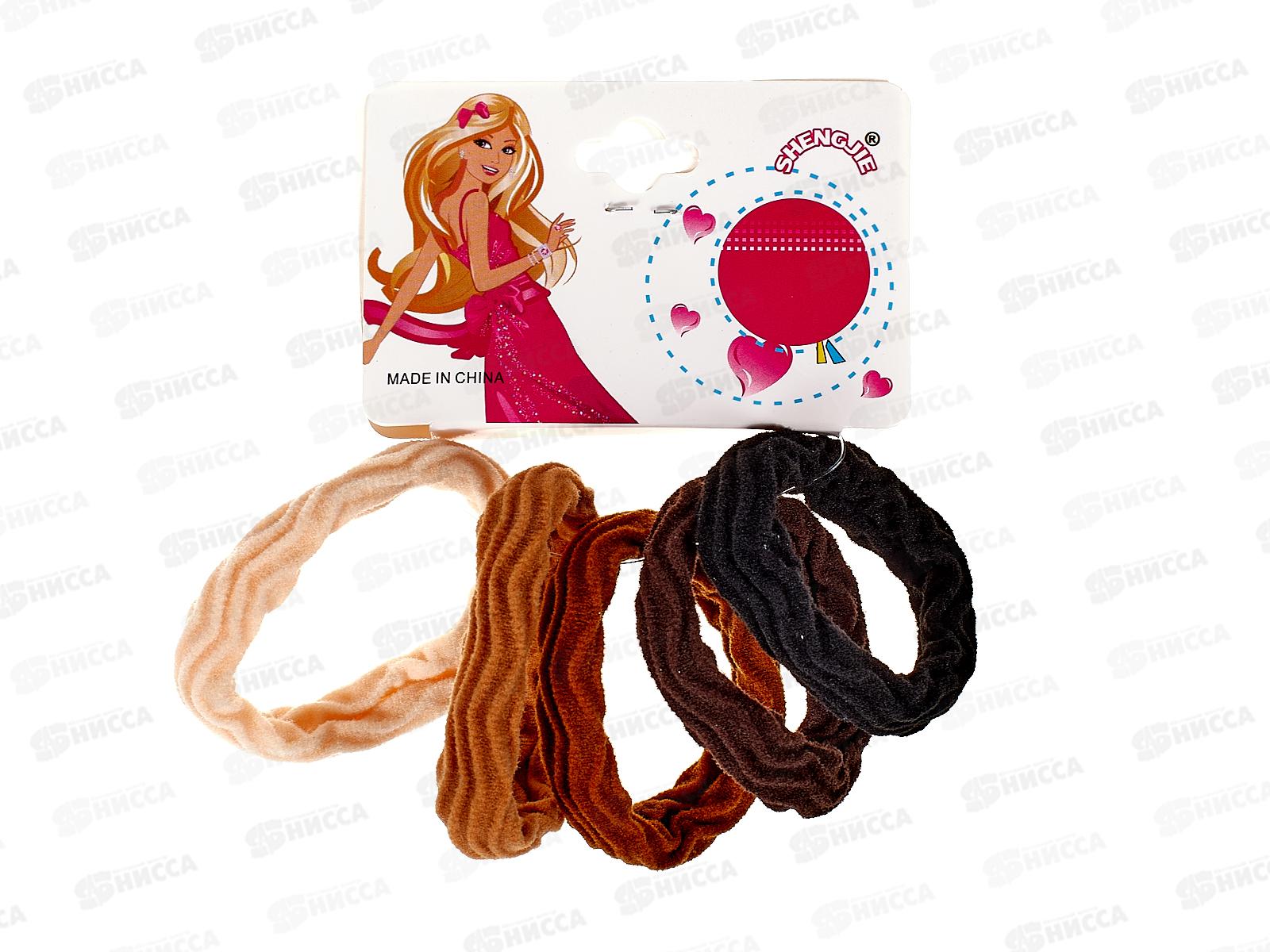 Резинка для волос 60шт ткань (064005)   Ж