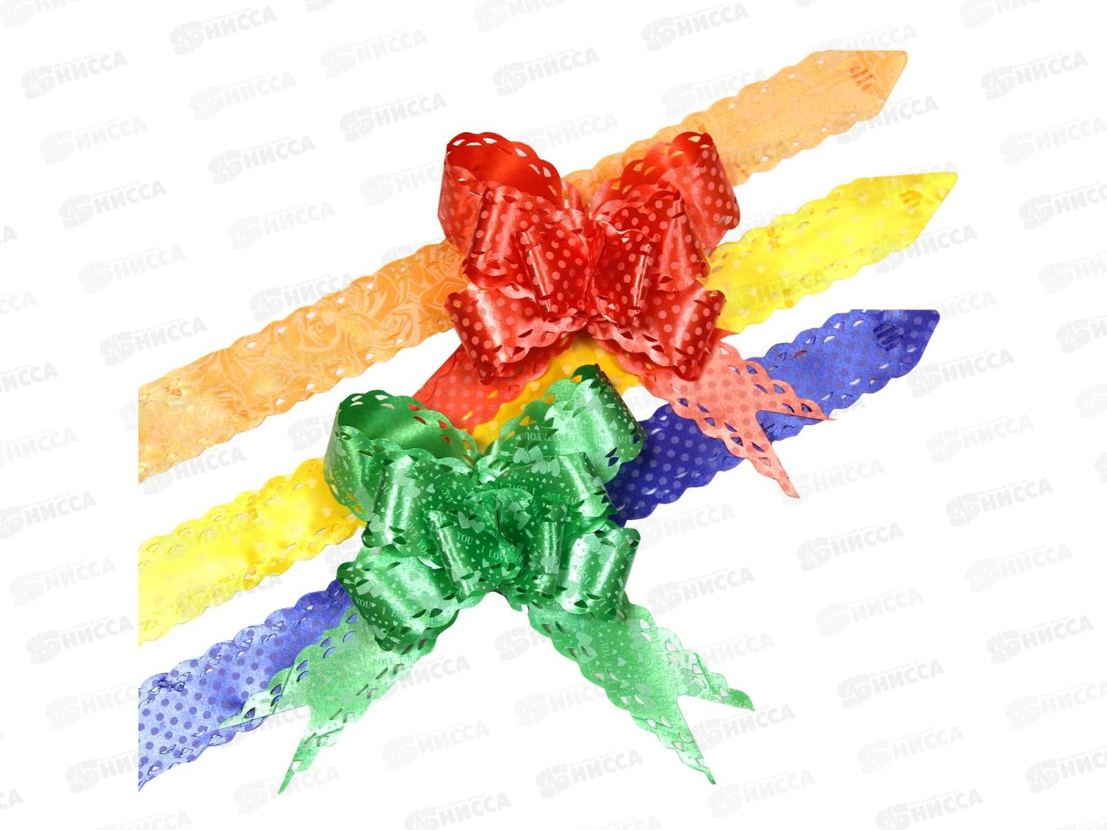 Бант-бабочка 3см ажурный, рисунок уп10шт Р0939-24