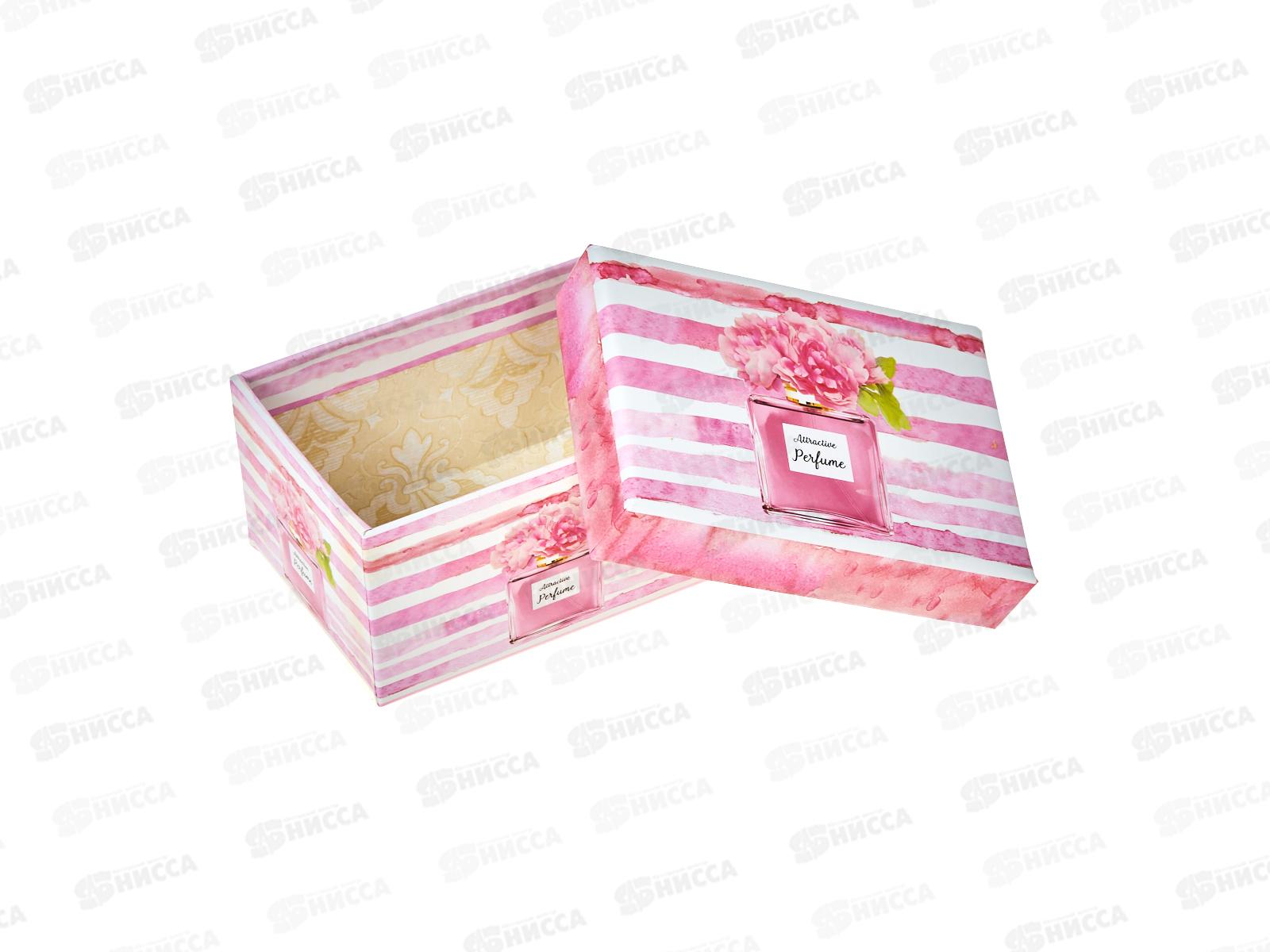 Коробка подарочная (набор 3в1) 15,5*11,13,5*9,5,11*8 Парфюм 10827-1