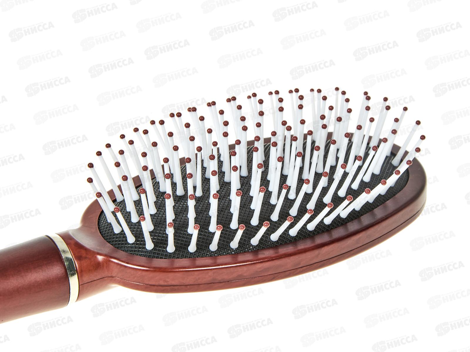 Ameli Расческа массажная овальная с деревянной ручкой 9551STW-U2 443