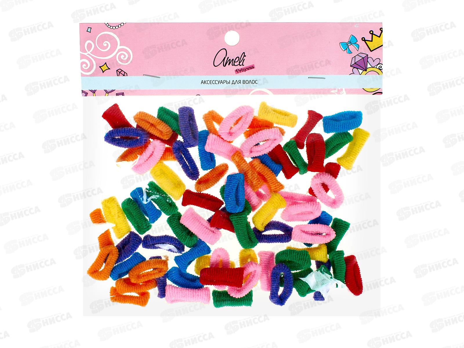 Ameli Набор резинок для волос детские 80шт в пакете  WHB84242-2C 7587