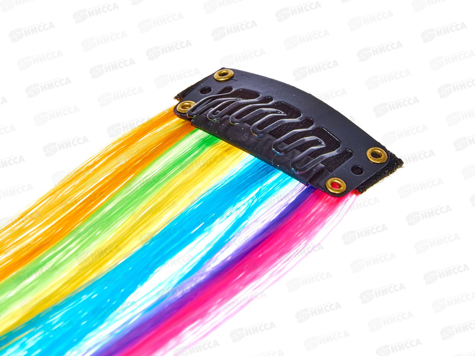 Ameli Пряди детские зажим Трессы Радуга 32см WHB17969-84 7543