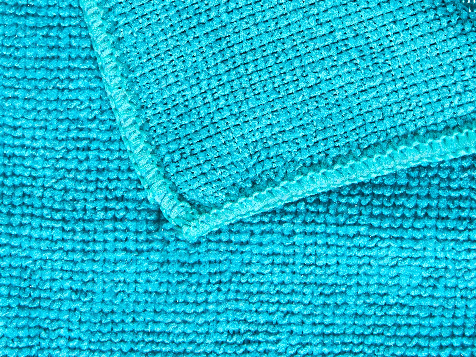 Салфетка HP-CL01BL микрофибра 25*25см Бирюзовый *600