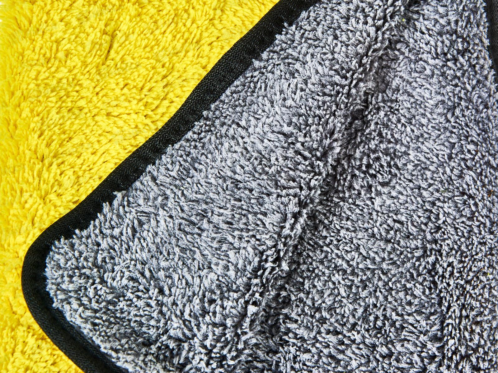 Салфетка HP-CL17G Суперпитывающая микрофибра 30*60см Желто-серый