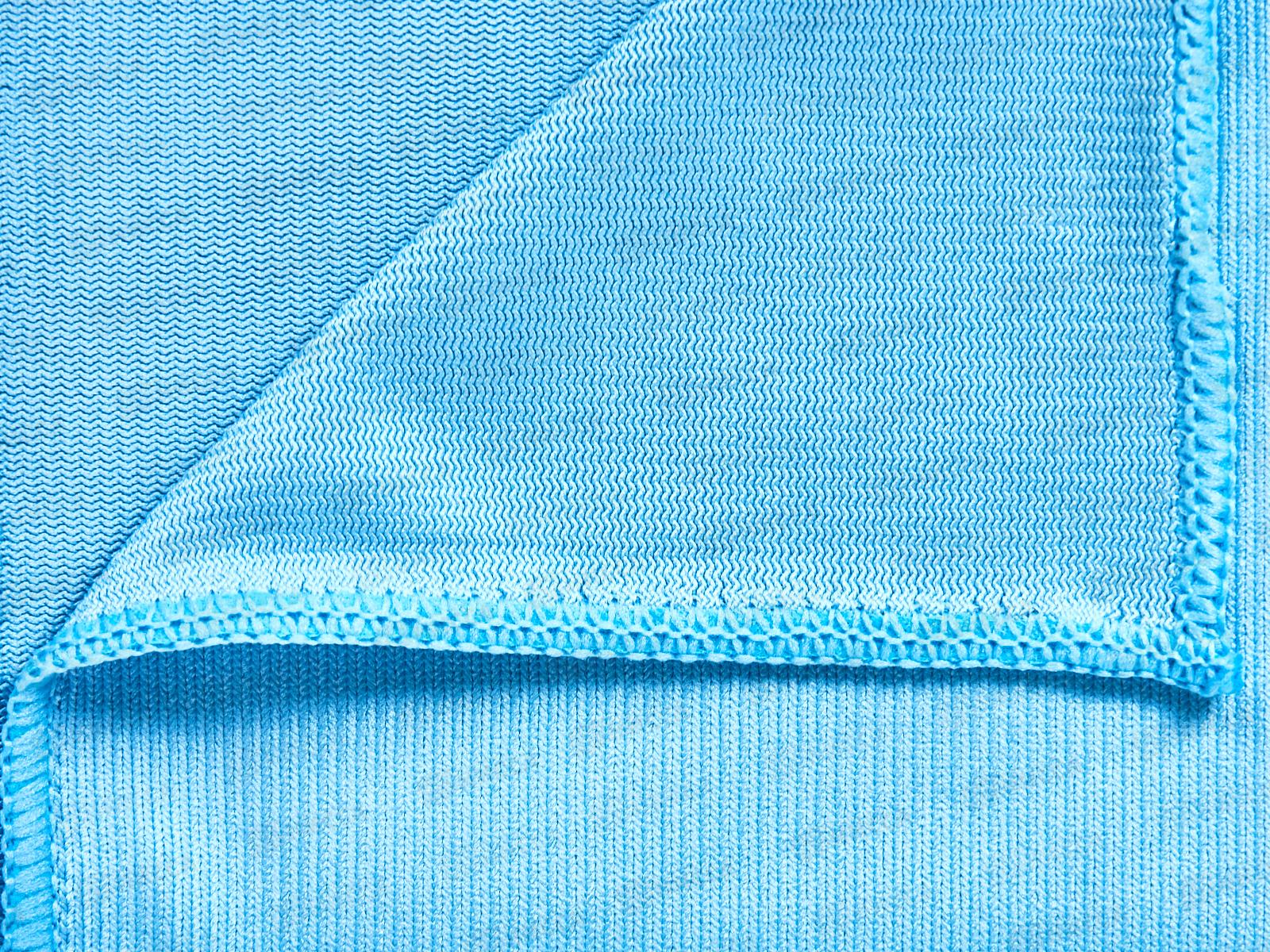 Салфетка HP-CL19BL Для стекла микрофибра 30*30см Голубой