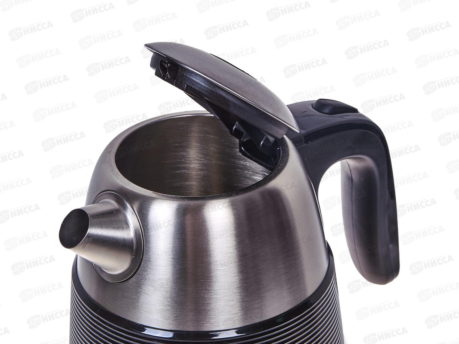 Чайник электрический  SA-2178BK Premium 1,7л нержавейка