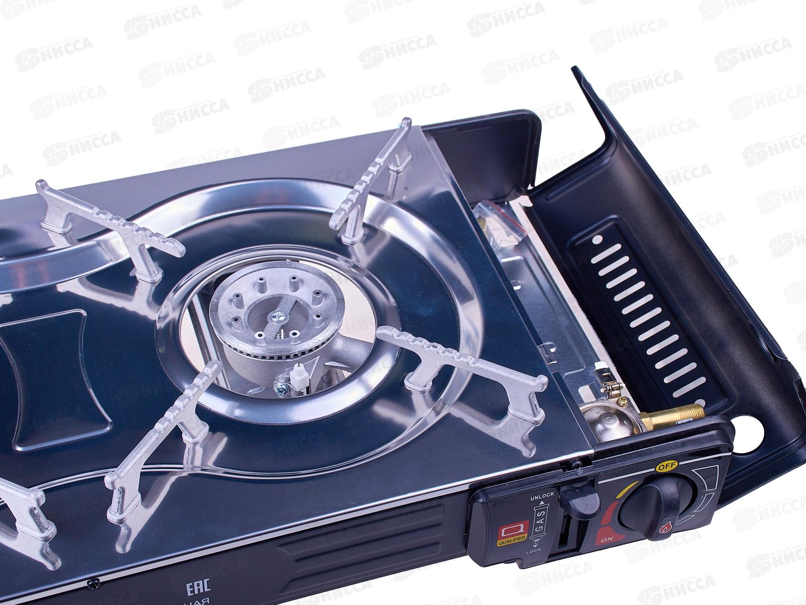 ПЛИТА газовая 2-комфорочная портативная 400-102 *4