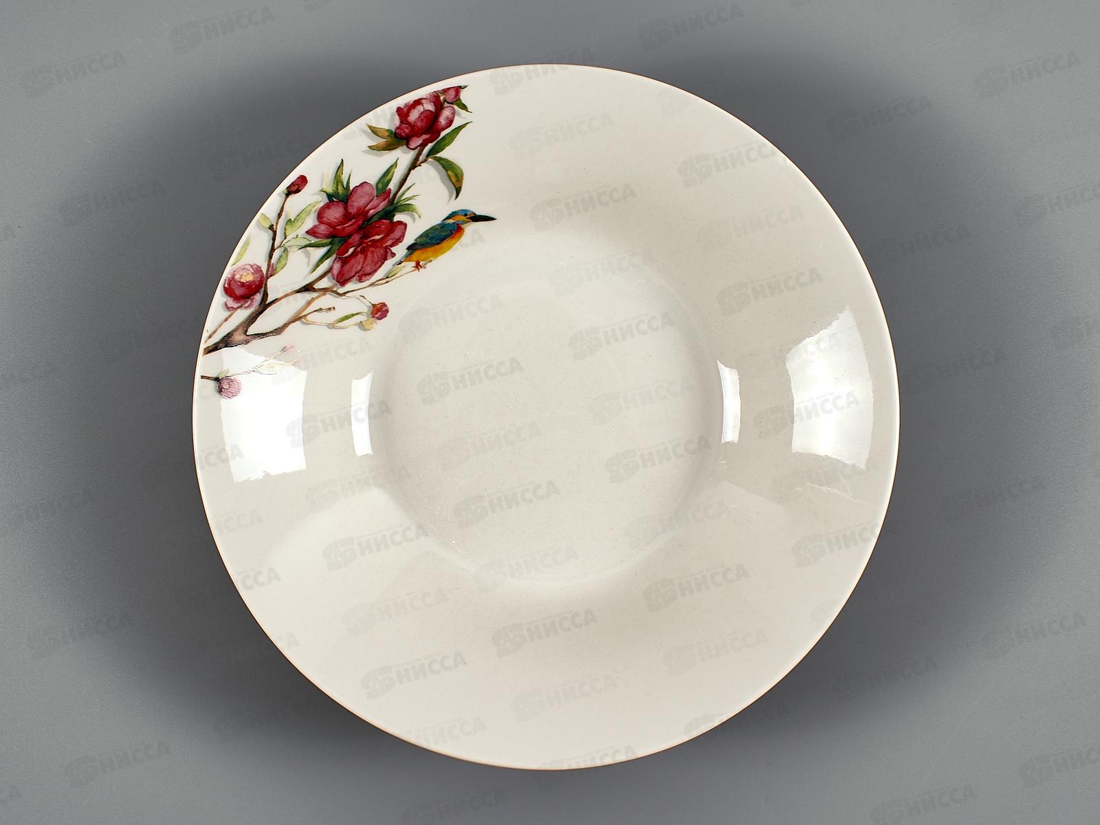 Тарелка суповая ZX2311-8FP Магнолия 450мл 20см 249519 *48