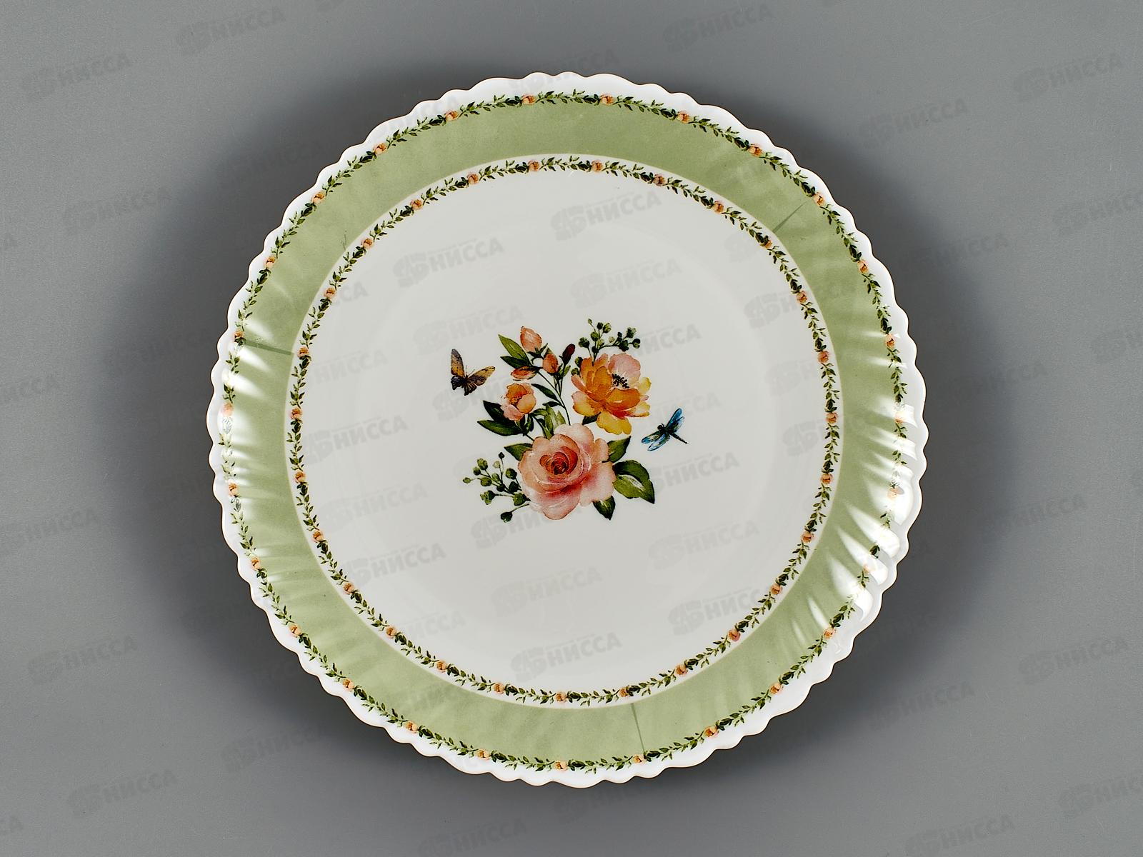 Тарелка плоская BY23LHP95-7 24см Secret garden 188182