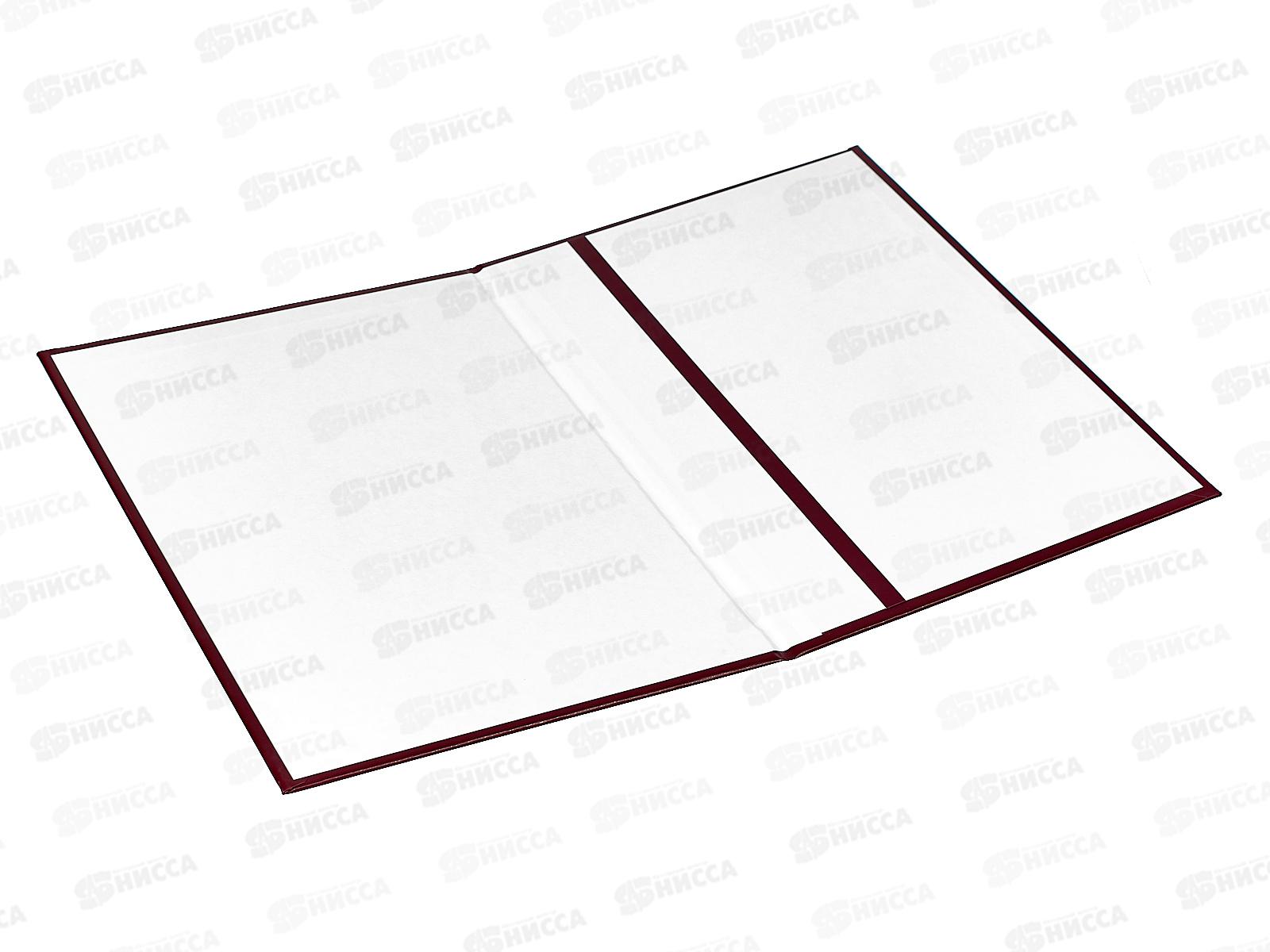 Папка адресная  А4 OfficeSpace бордовая,бумвинил 160237