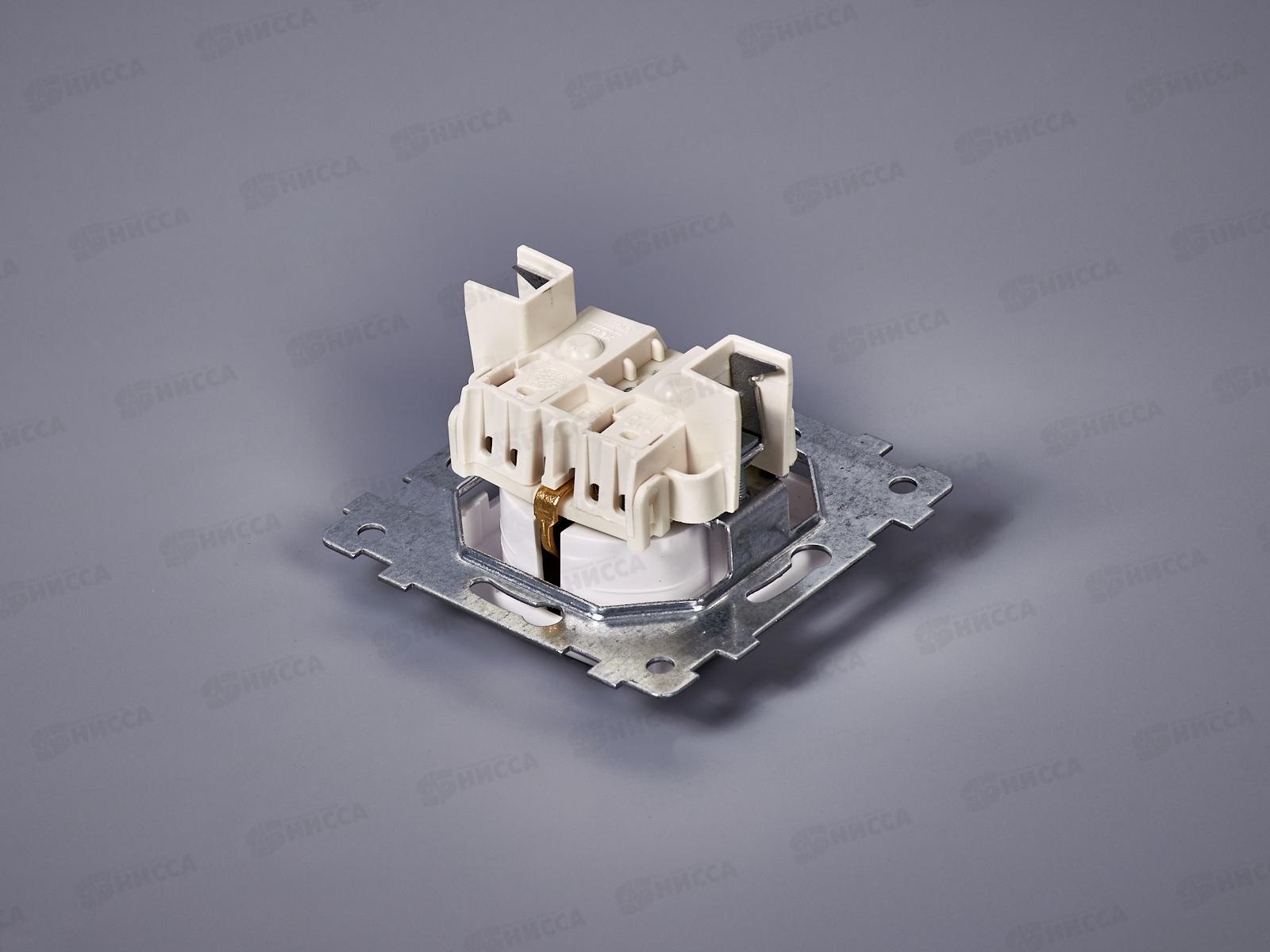 Розетка механизм скрытой установки &quotМария&quot с заземляющим контактом, РС16-445  *54