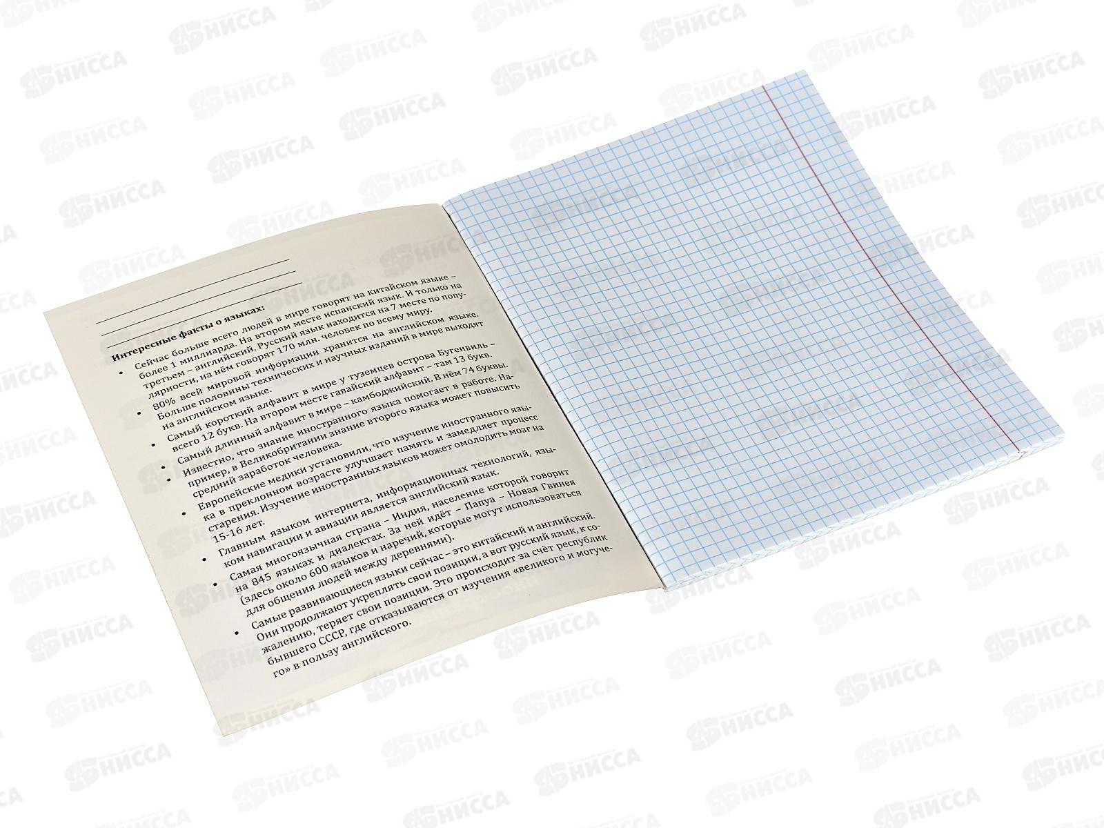 Тетрадь 48л кл. ПП &quotЖил был кот&quot Иностранный язык, Т48-2316 *10/80