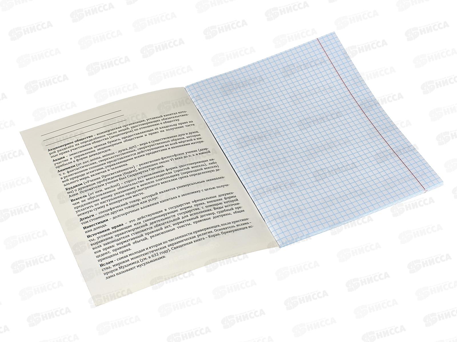 Тетрадь 48л кл. ПП &quotЖил был кот&quot Обществознание, Т48-2321 *10/80