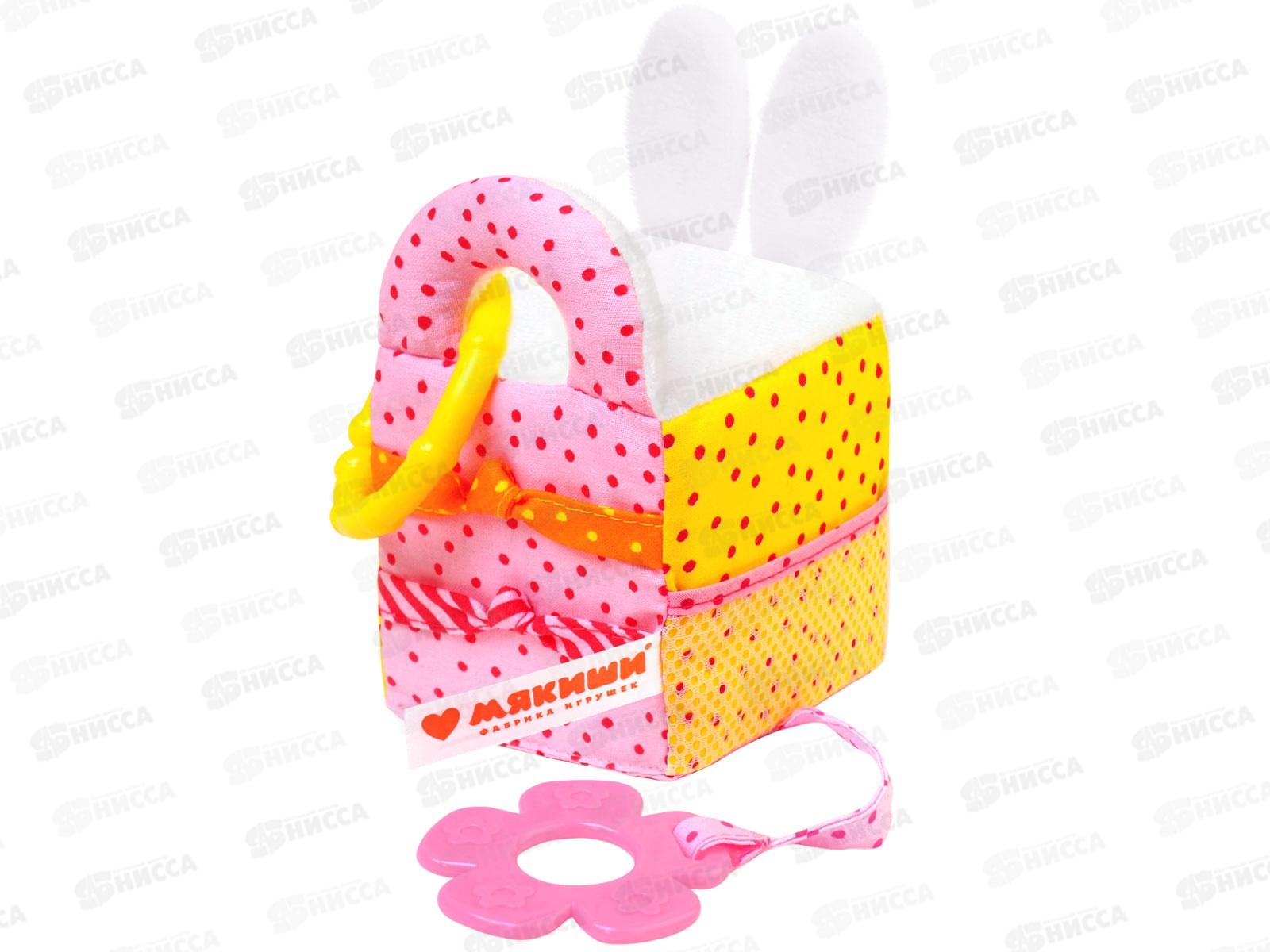 Мякиши развивающий кубик &quotЗайка Банни&quot, 630