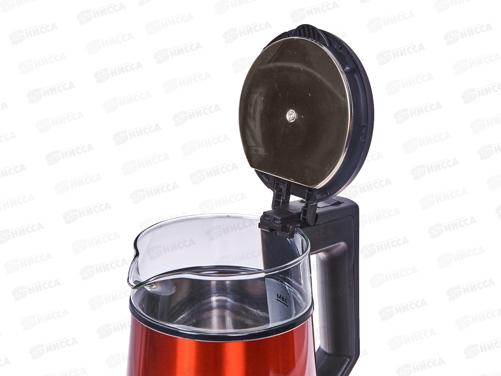 Чайник электрический E-200 красный