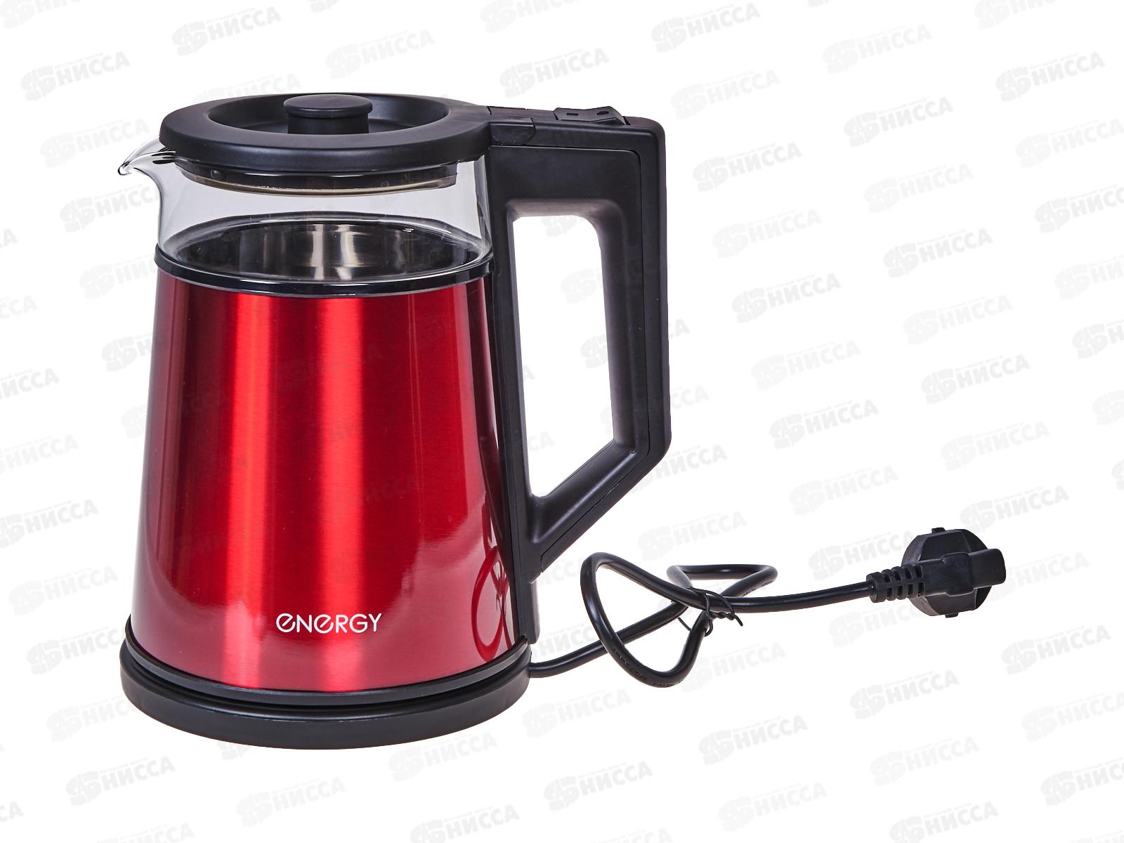 Чайник электрический E-200 красный
