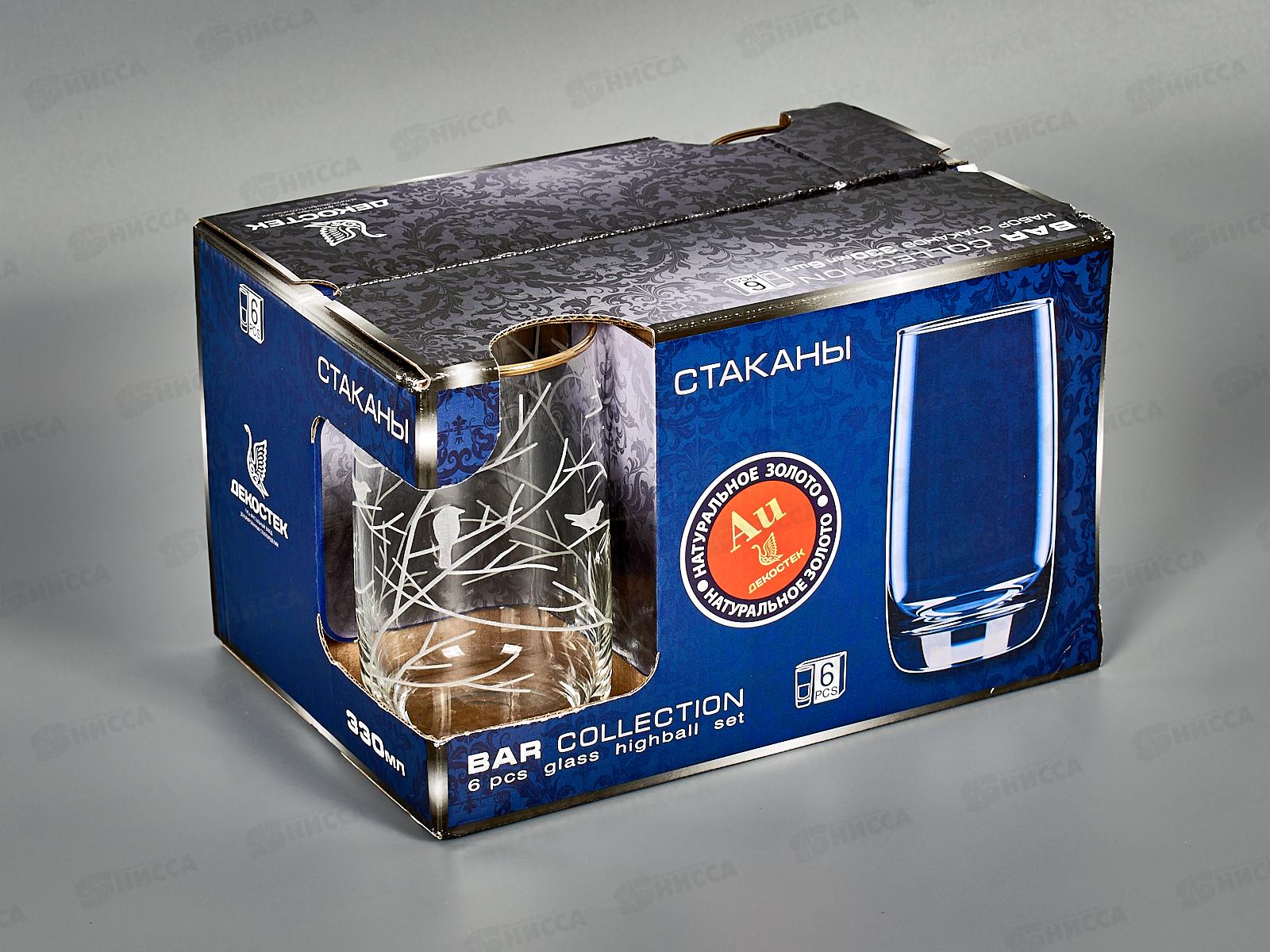 Набор стаканов 330мл 158-Г36 Венский лес