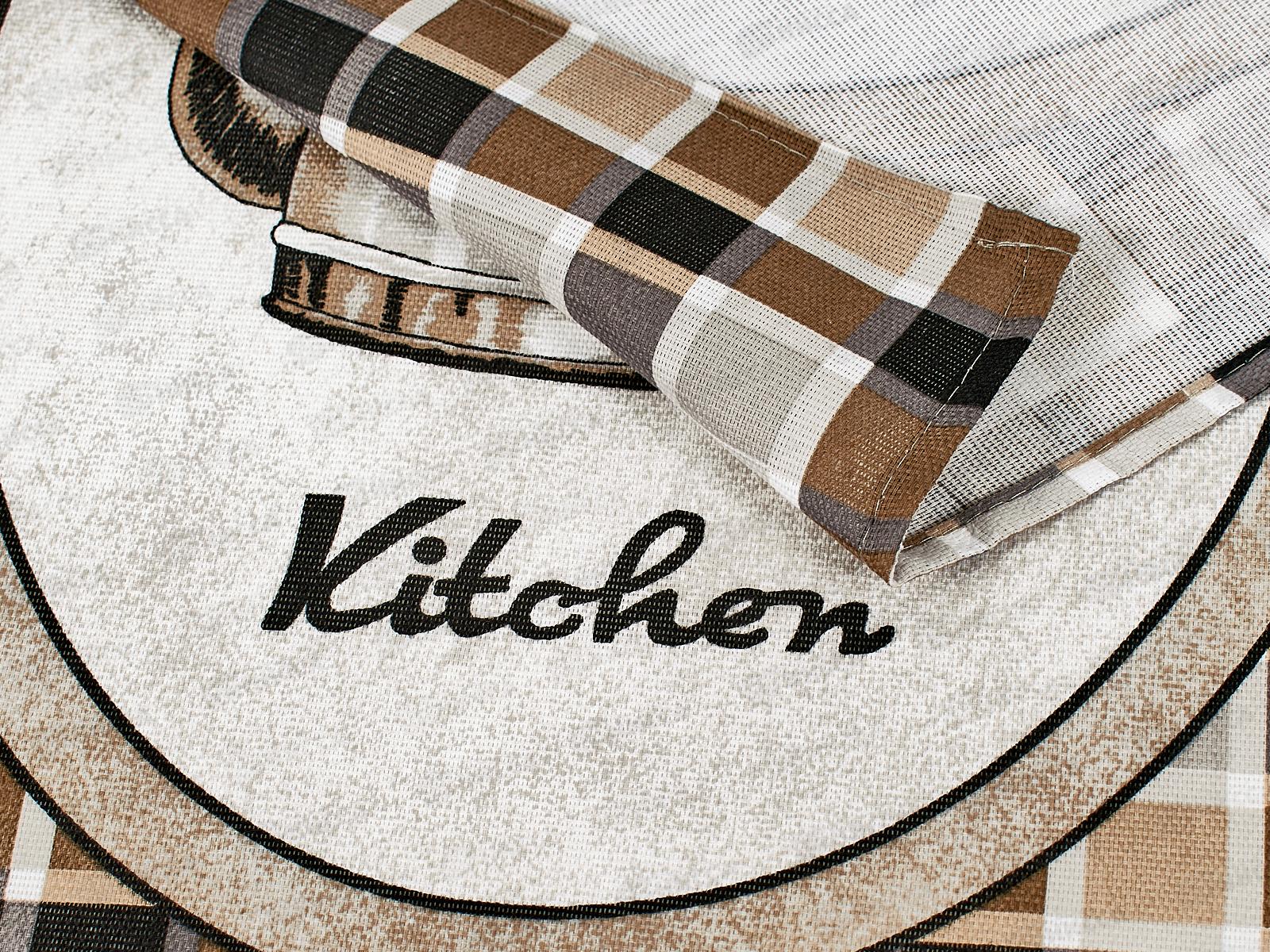 Полотенце из рогожки 60*45 Кофейный аромат ПР 29246-1