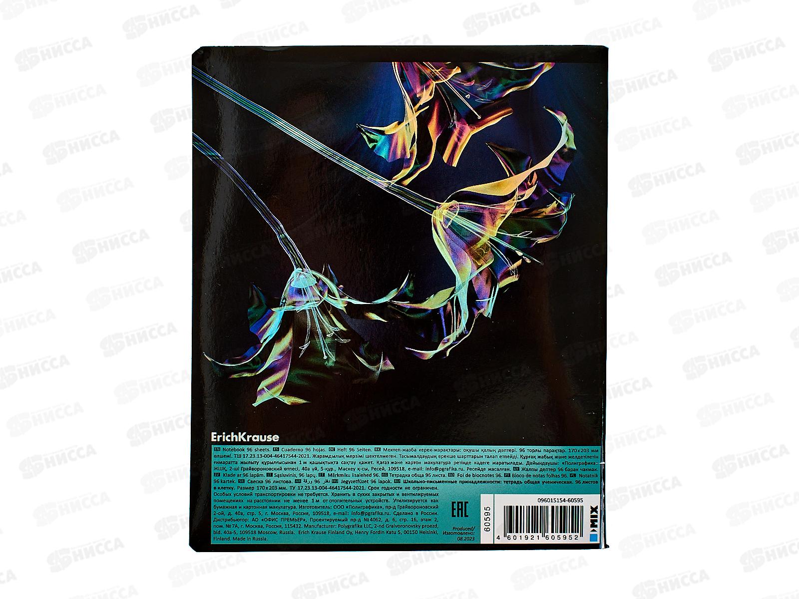 Тетрадь 96листов клетка  ПОЛИ X-Ray 60595 *5/60