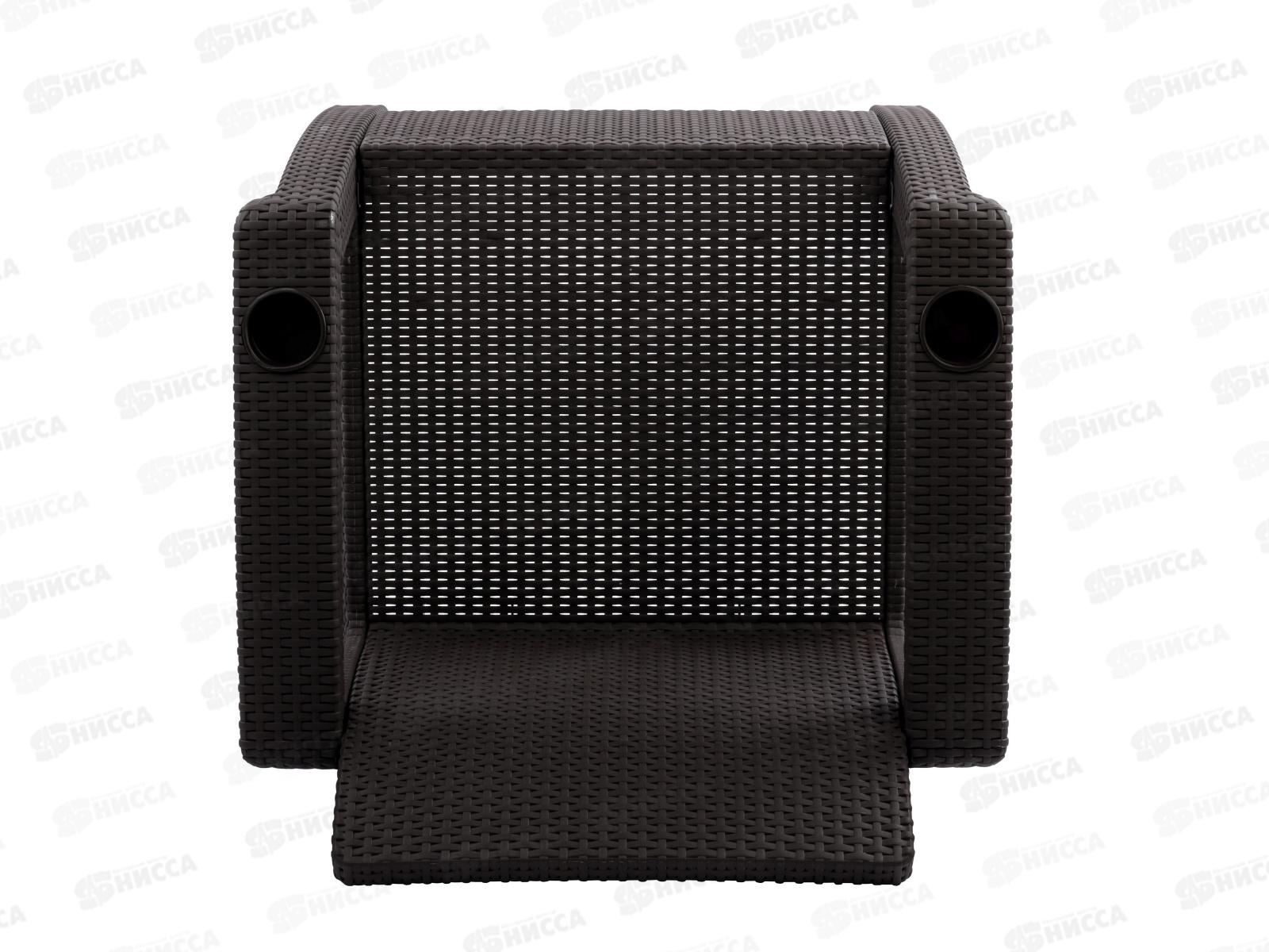 Кресло &quotРотанг-плюс&quot 730*700*790мм Мокко М8839 *1