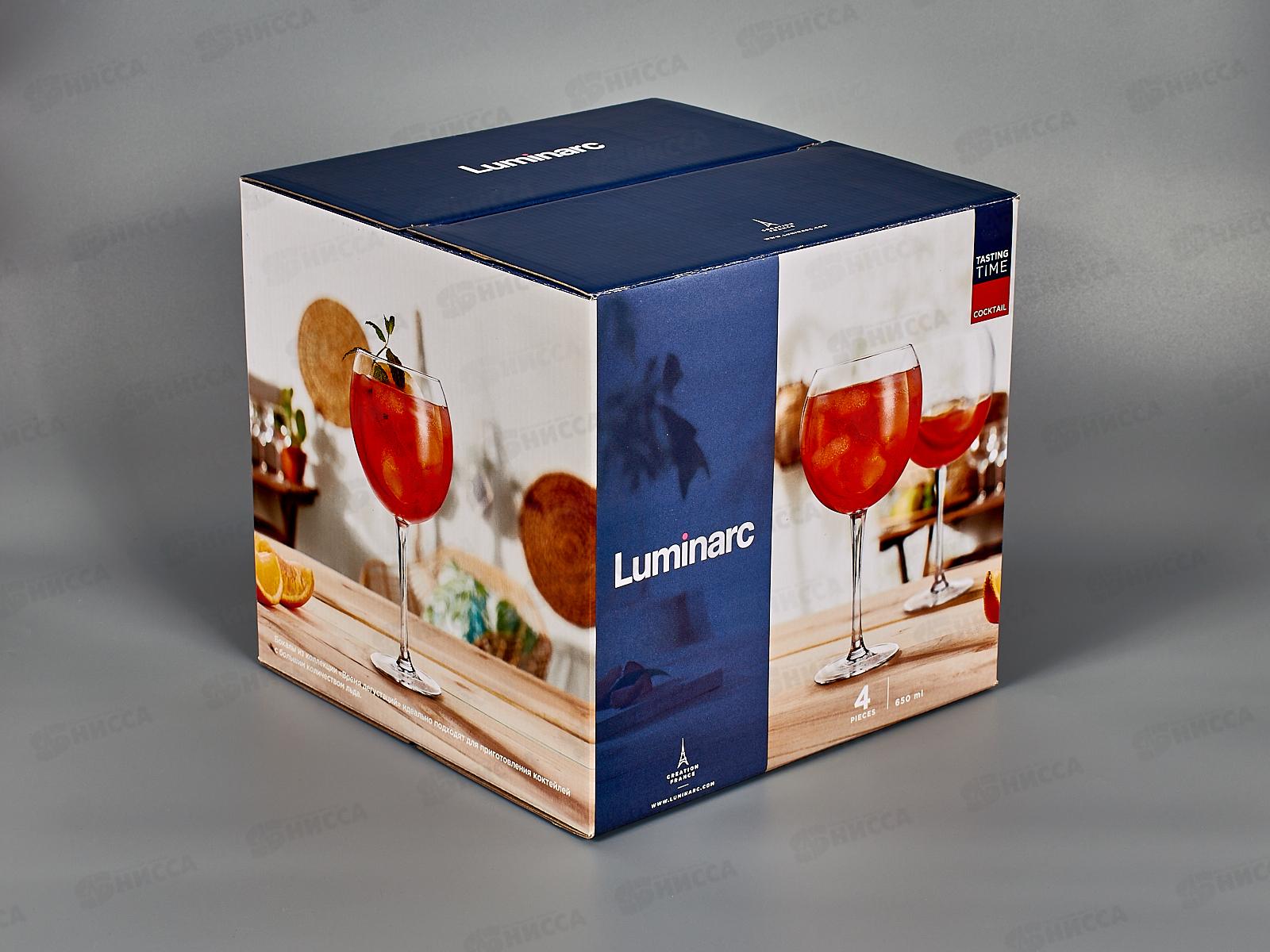 Набор бокалов Время дегустаций коктейлей 4шт 650мл P7648