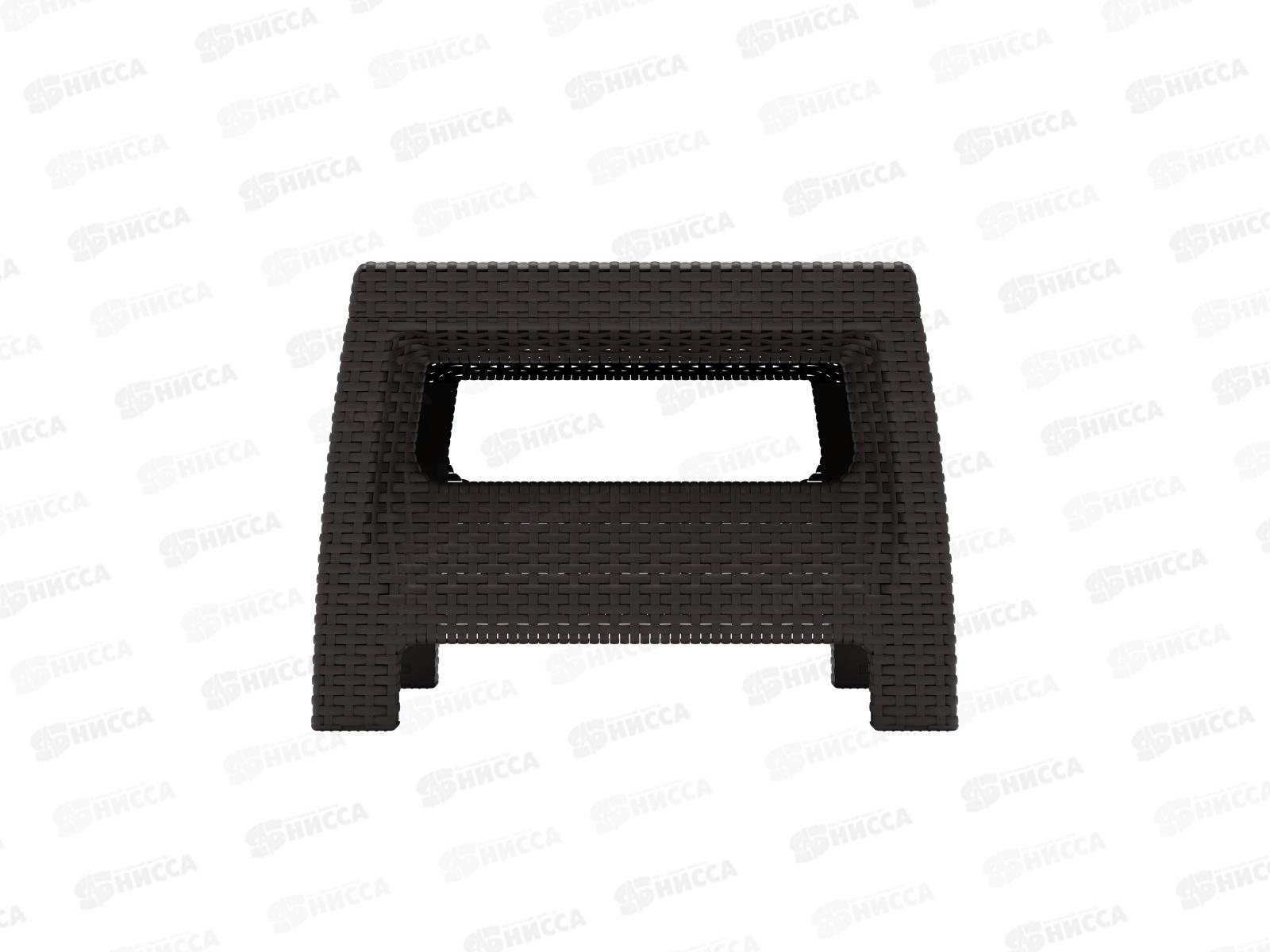 Стол &quotРотанг-плюс&quot 765*570*420мм мокко М8841 *1