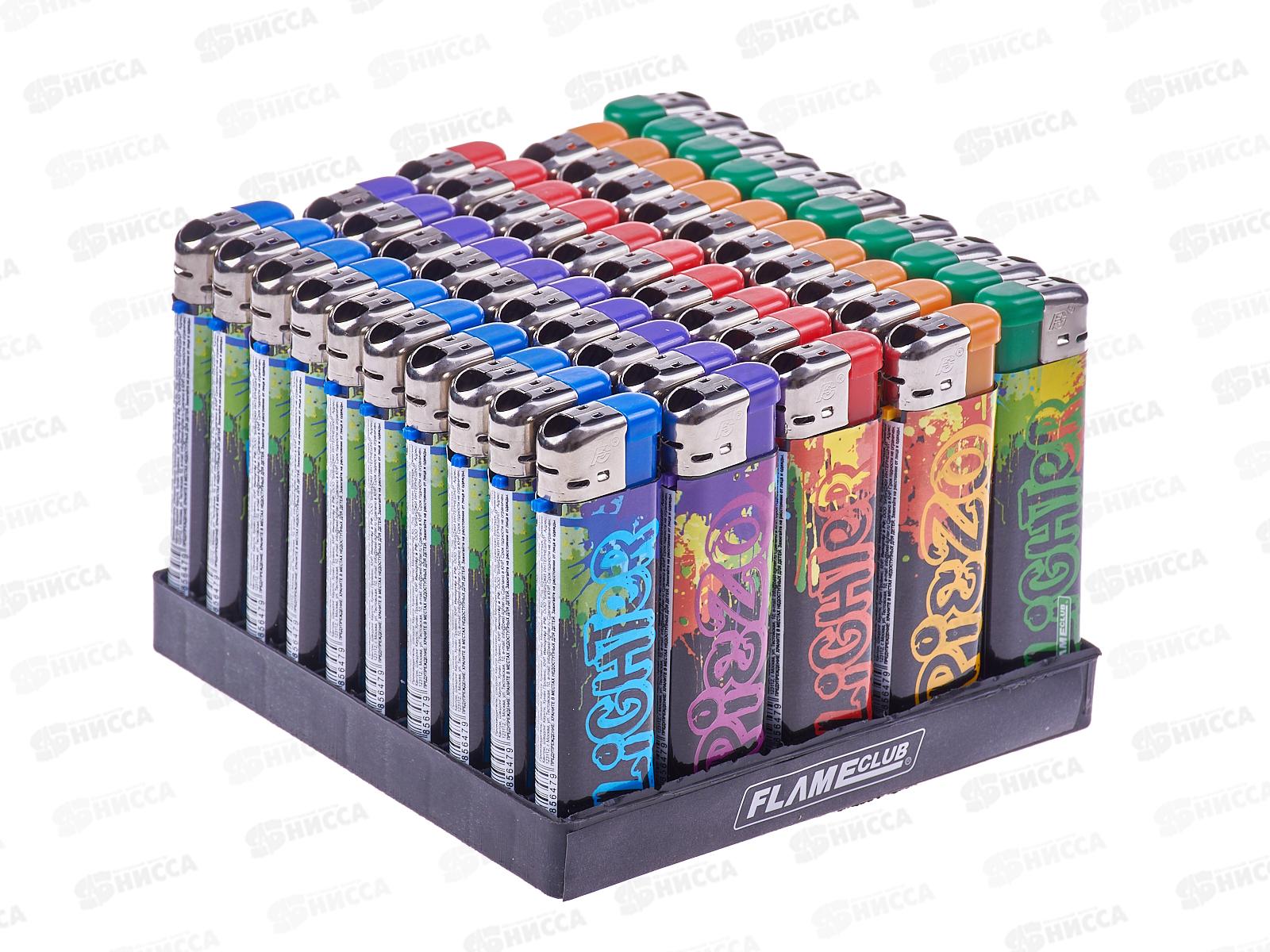 Зажигалка Flameclub P-01 COLOR 12905 *50