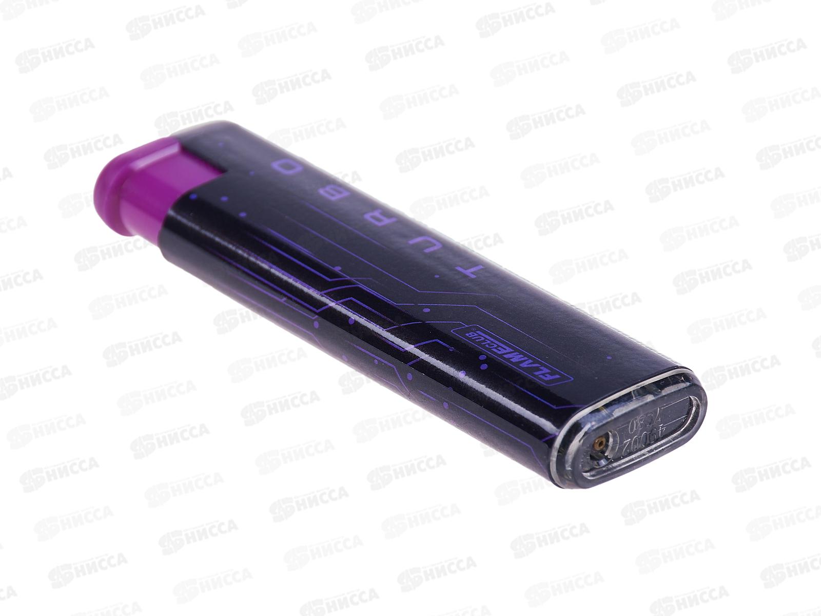 Зажигалка Flameclub P-03 TURBO 3 многоразовая 13903 *50