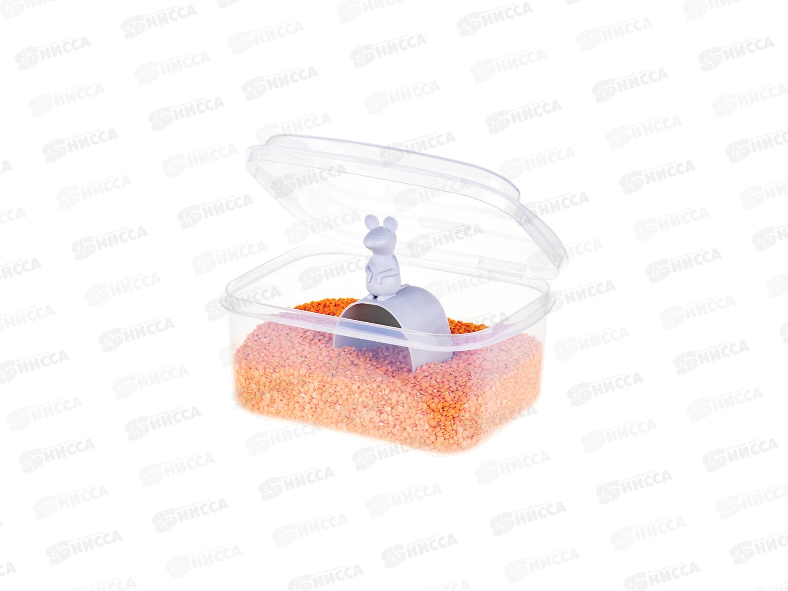 Контейнер для муки 2,3л Прозрачный М1182 *8