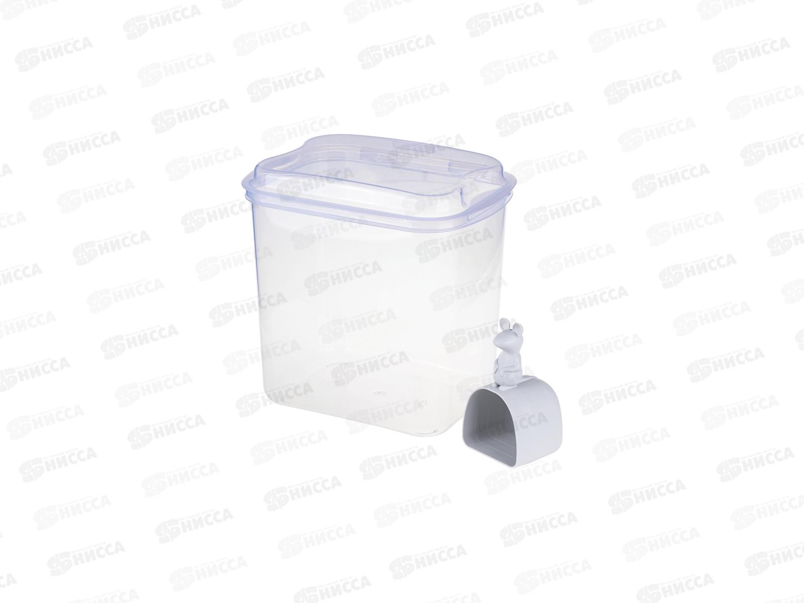 Контейнер для муки 5л Прозрачный М1183 *5