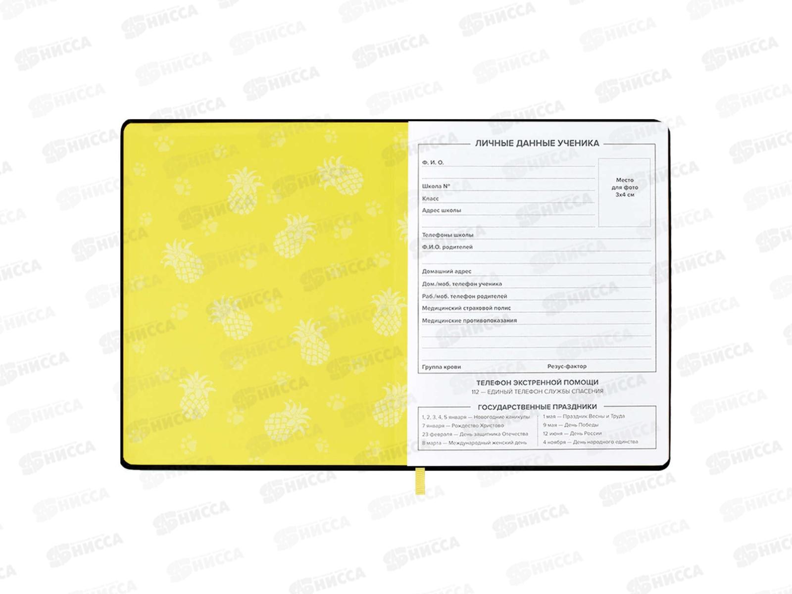 Дневник ФЕН Корги с ананасом,53610  *26