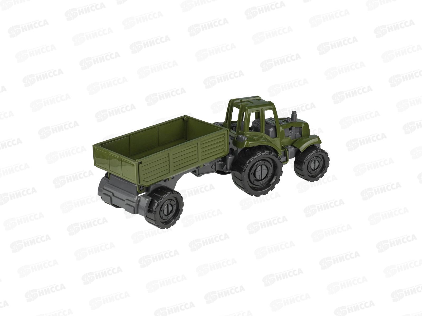 Трактор &quotИван&quot с бортовым прицепом Военный, И-2327  *12