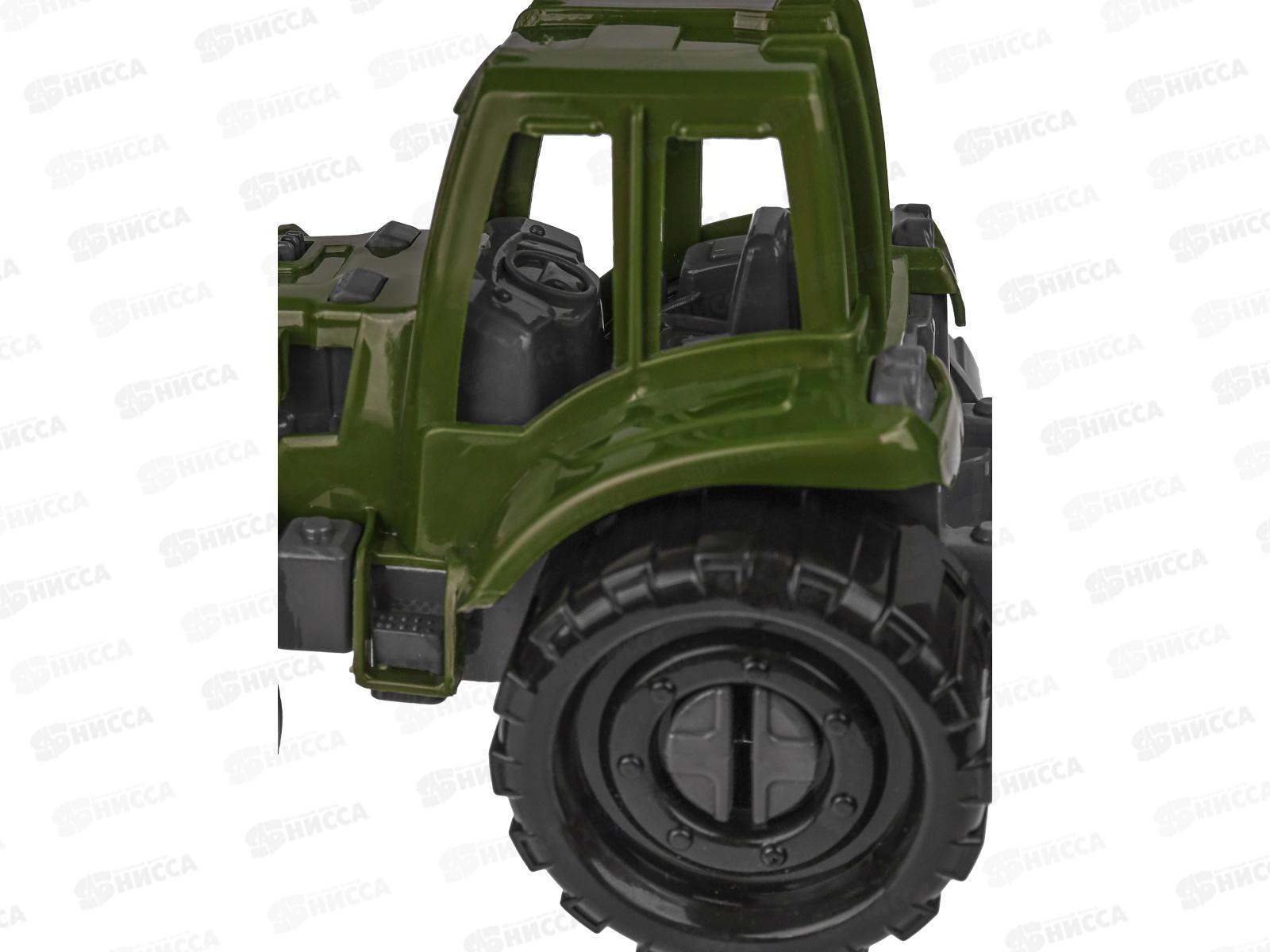 Трактор &quotИван&quot с бортовым прицепом Военный, И-2327  *12