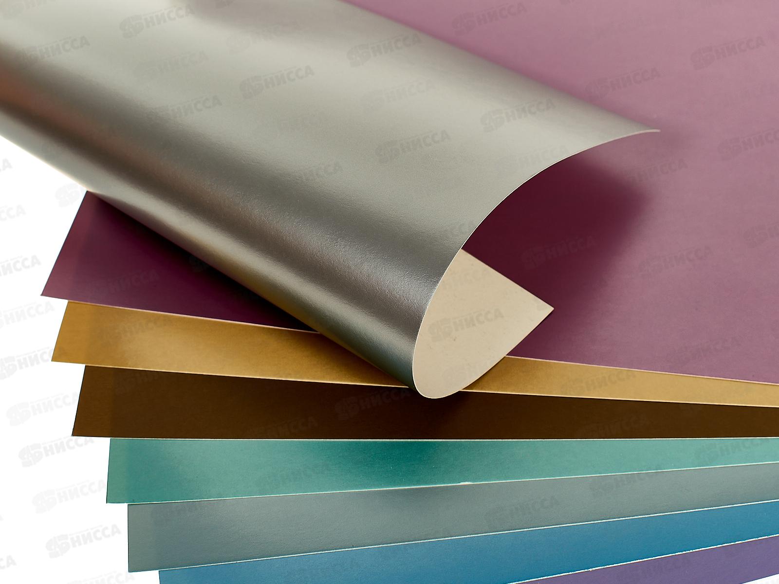 Цветной картон ФЕН А4  8л перламутр.Тачка,66258*40