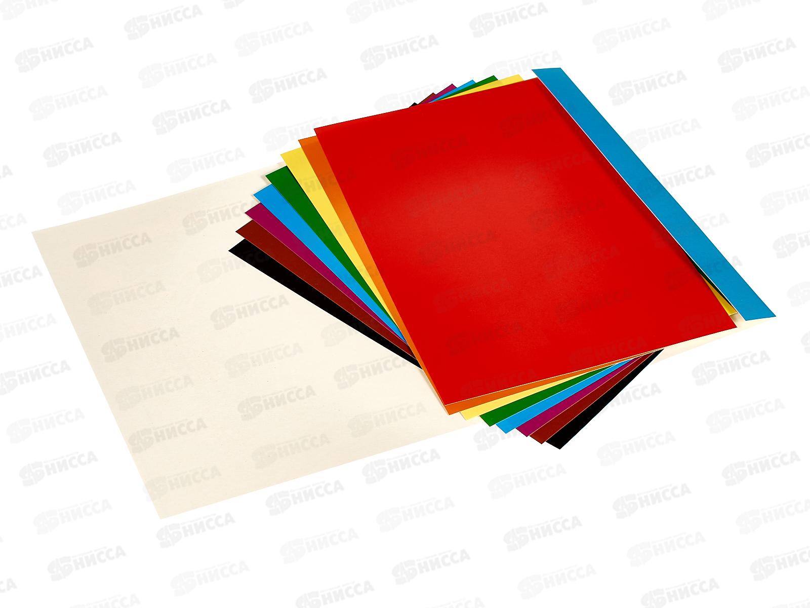 Цветной картон  ФЕН А4  8л Канцелярский мир,64739 *40