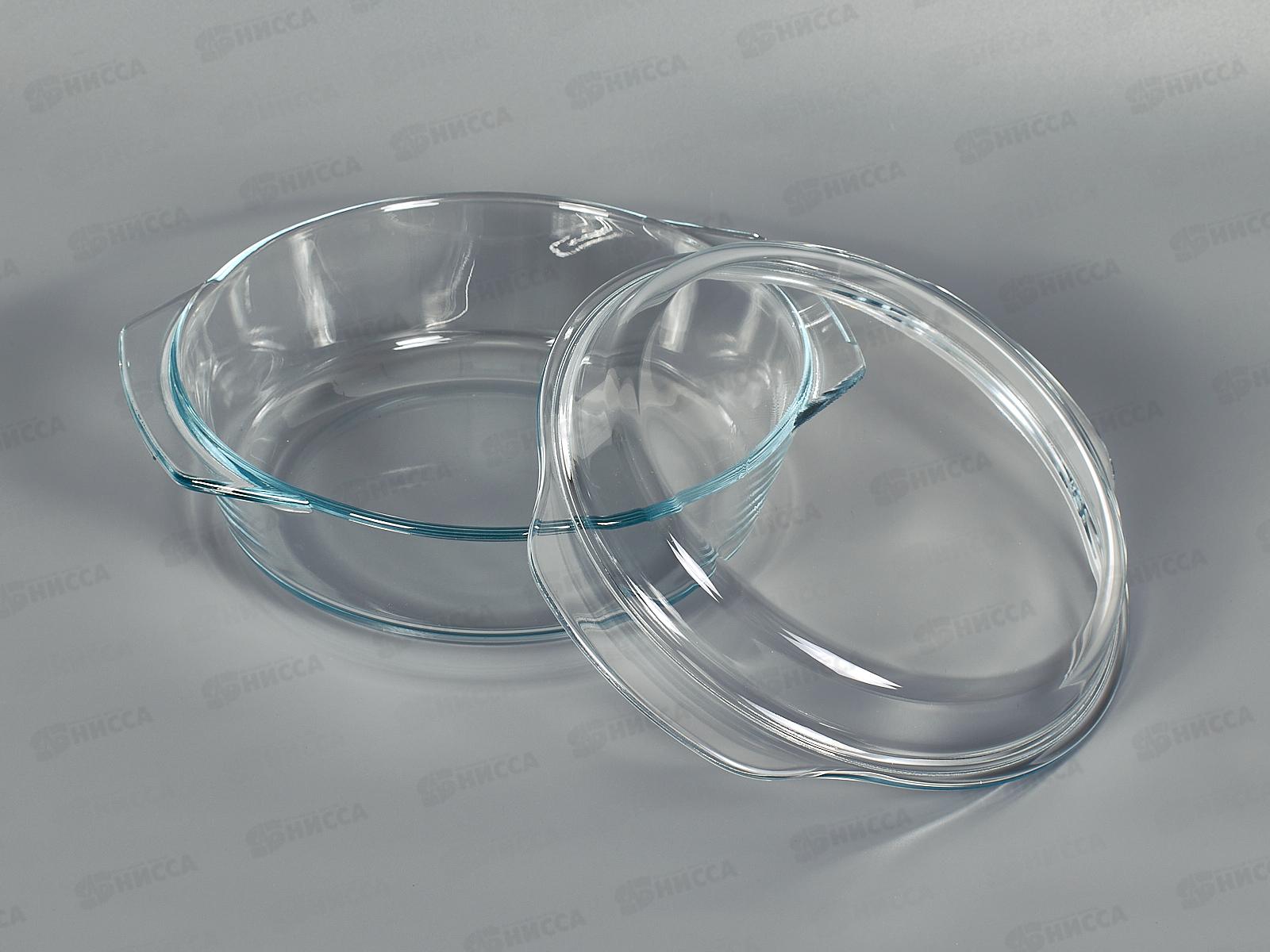 Кастрюля 2л SATOSHI жаропрочная стекло с крышкой 825-029 г