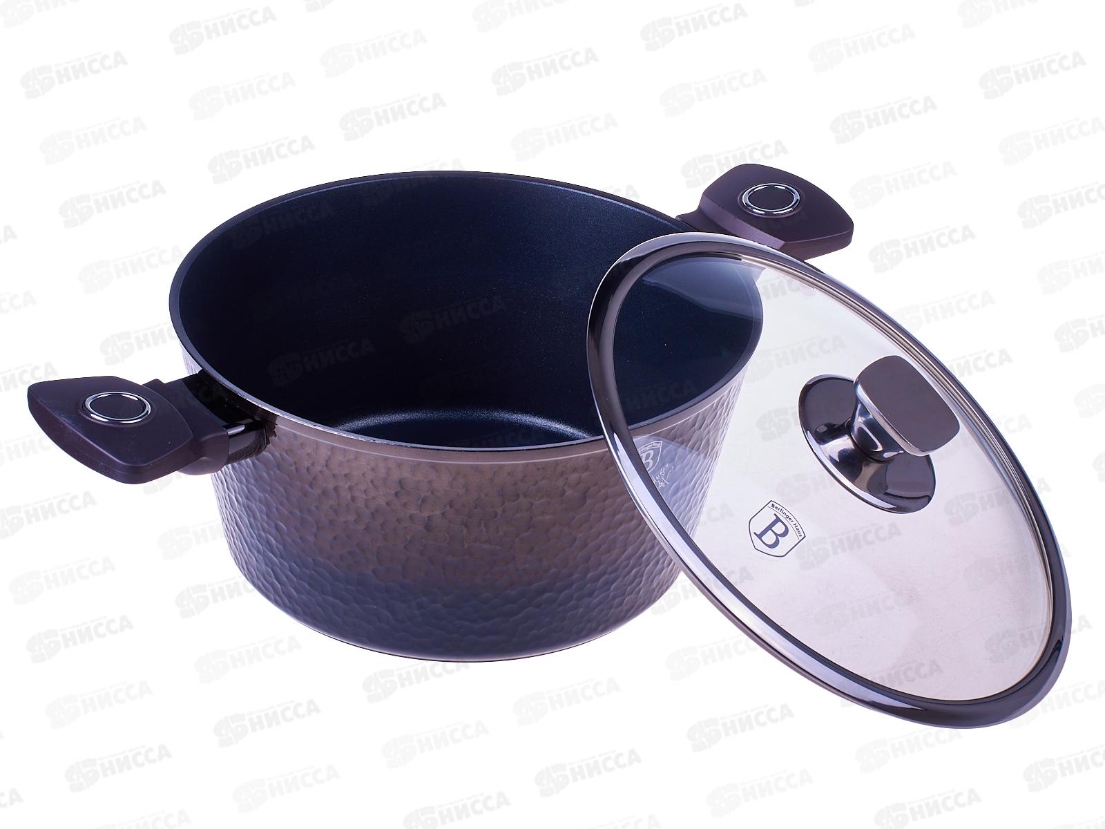 Кастрюля 4,1л с крышкой 24см, ВН-6572 Primal Gloss Collection