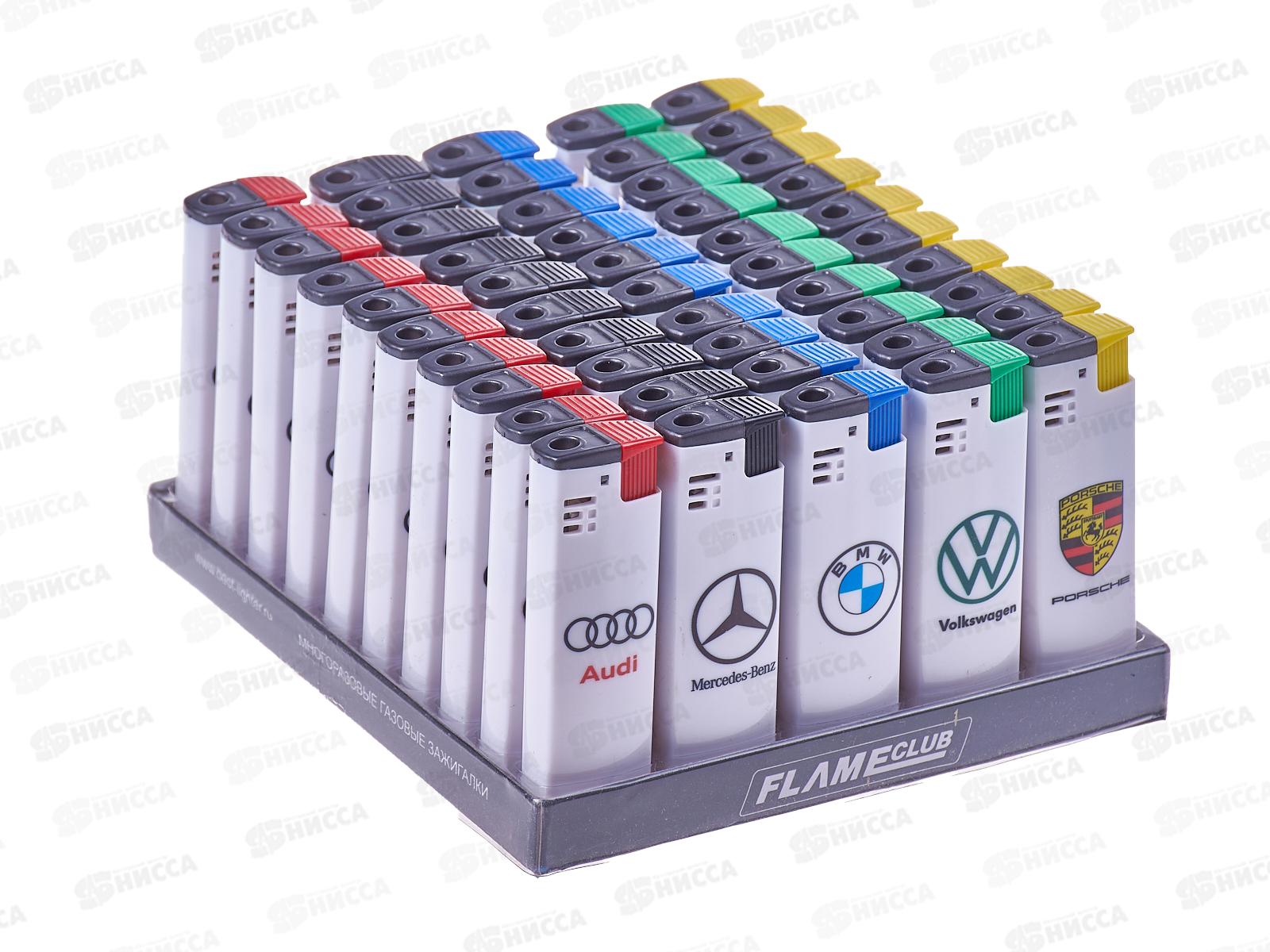 Зажигалка Flameclub P-03 Piezo White Авто-2 62111-5